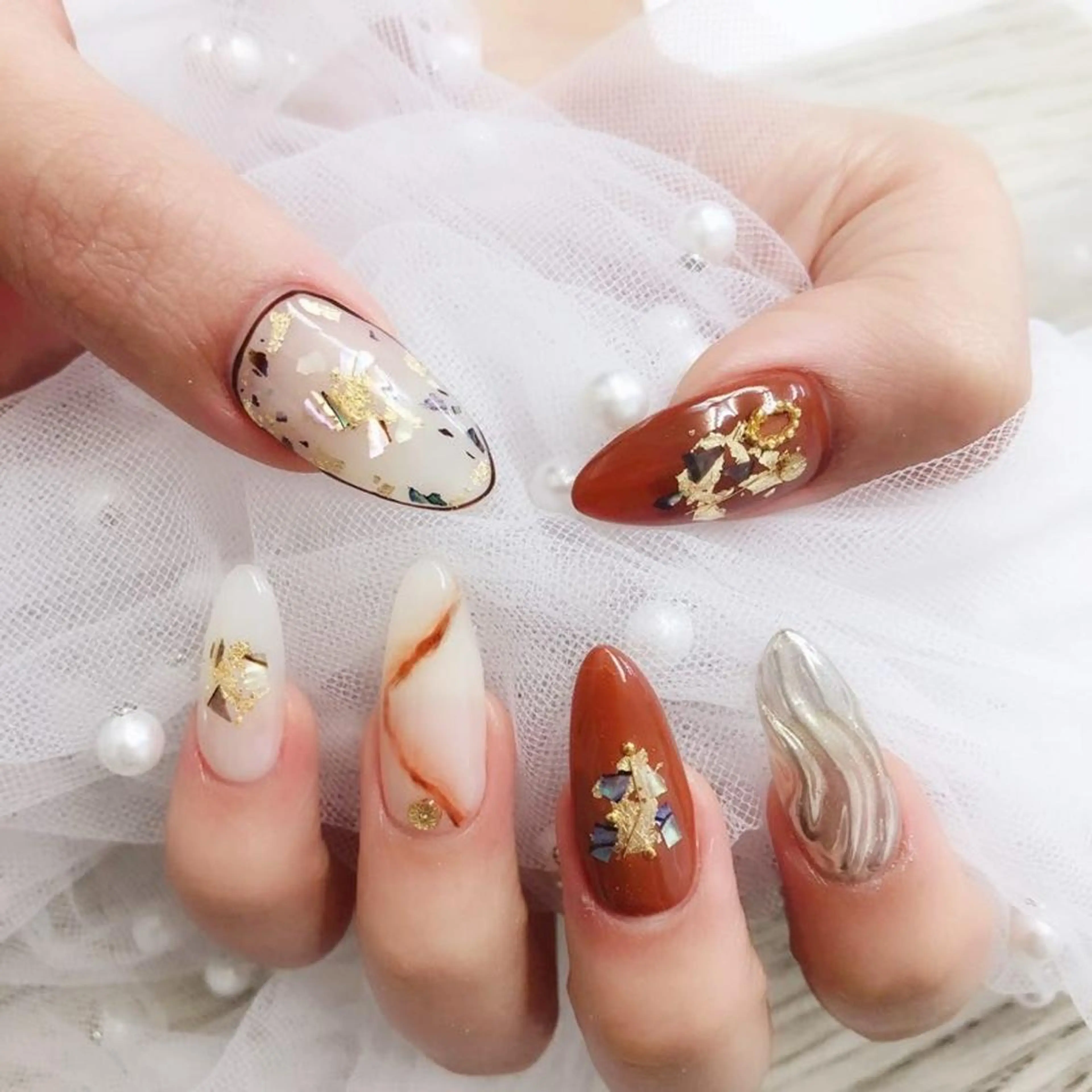 ネイル ハンドネイル Melody Nail所属・Melody  3D/スカルプ専門店のネイルデザイン