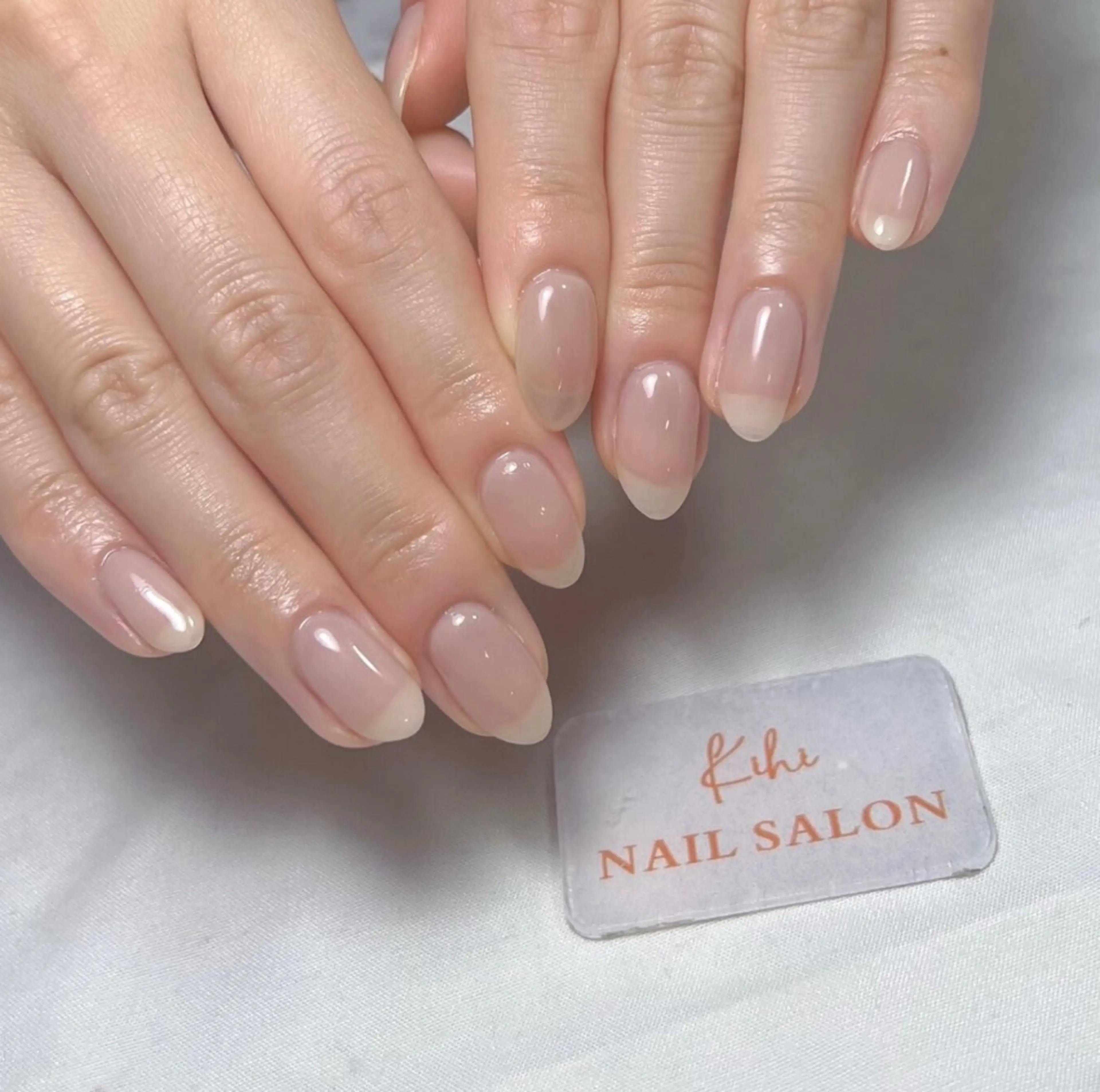 ネイル アートネイル フレンチネイル ジェルネイル グラデーション 韓国ネイル 村中 ハナのネイルデザイン