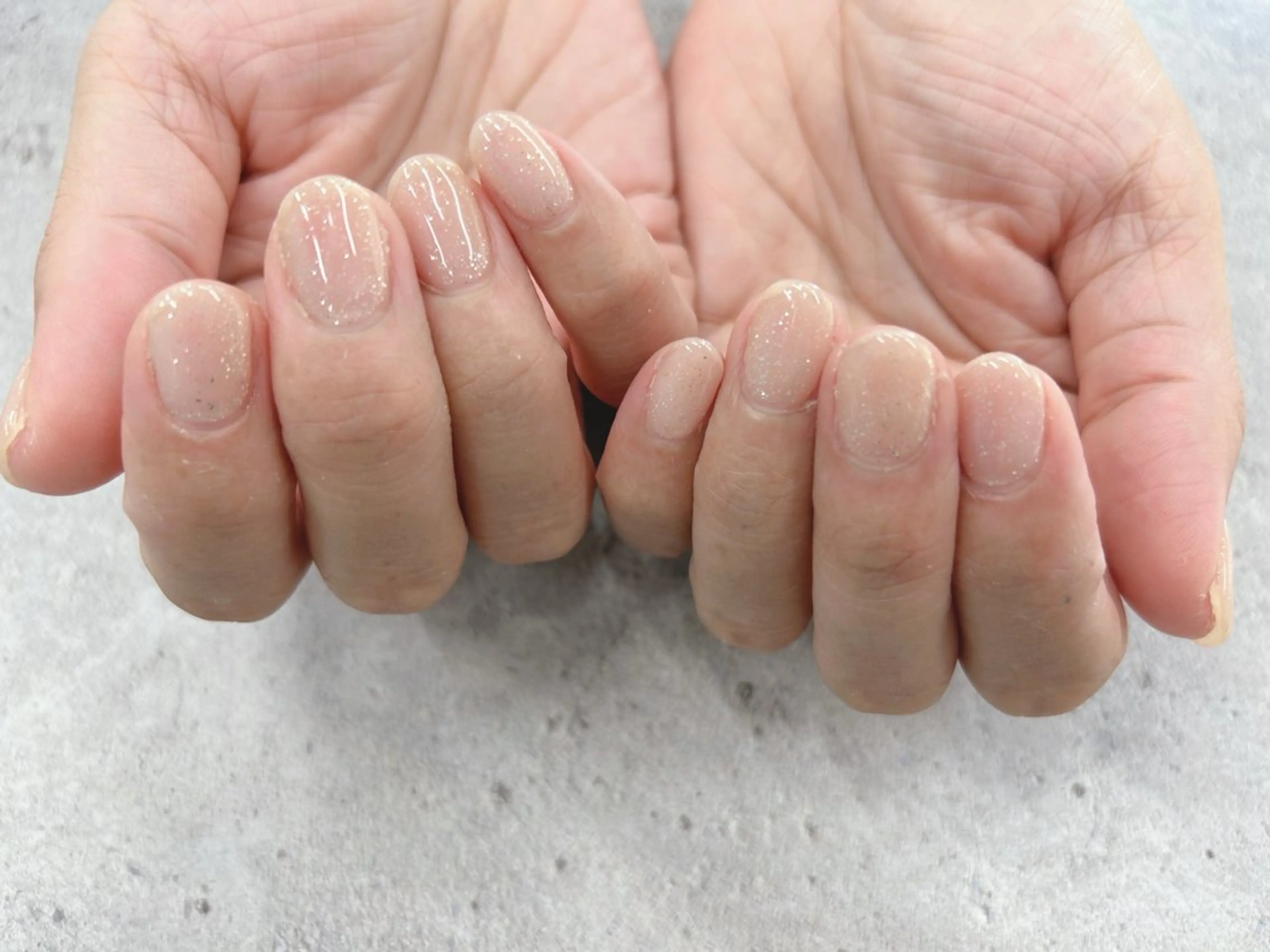 ネイル ラメ(グリッター) ハンドネイル Nail Salon agré所属・agré ネイルサロン　アグレのネイルデザイン