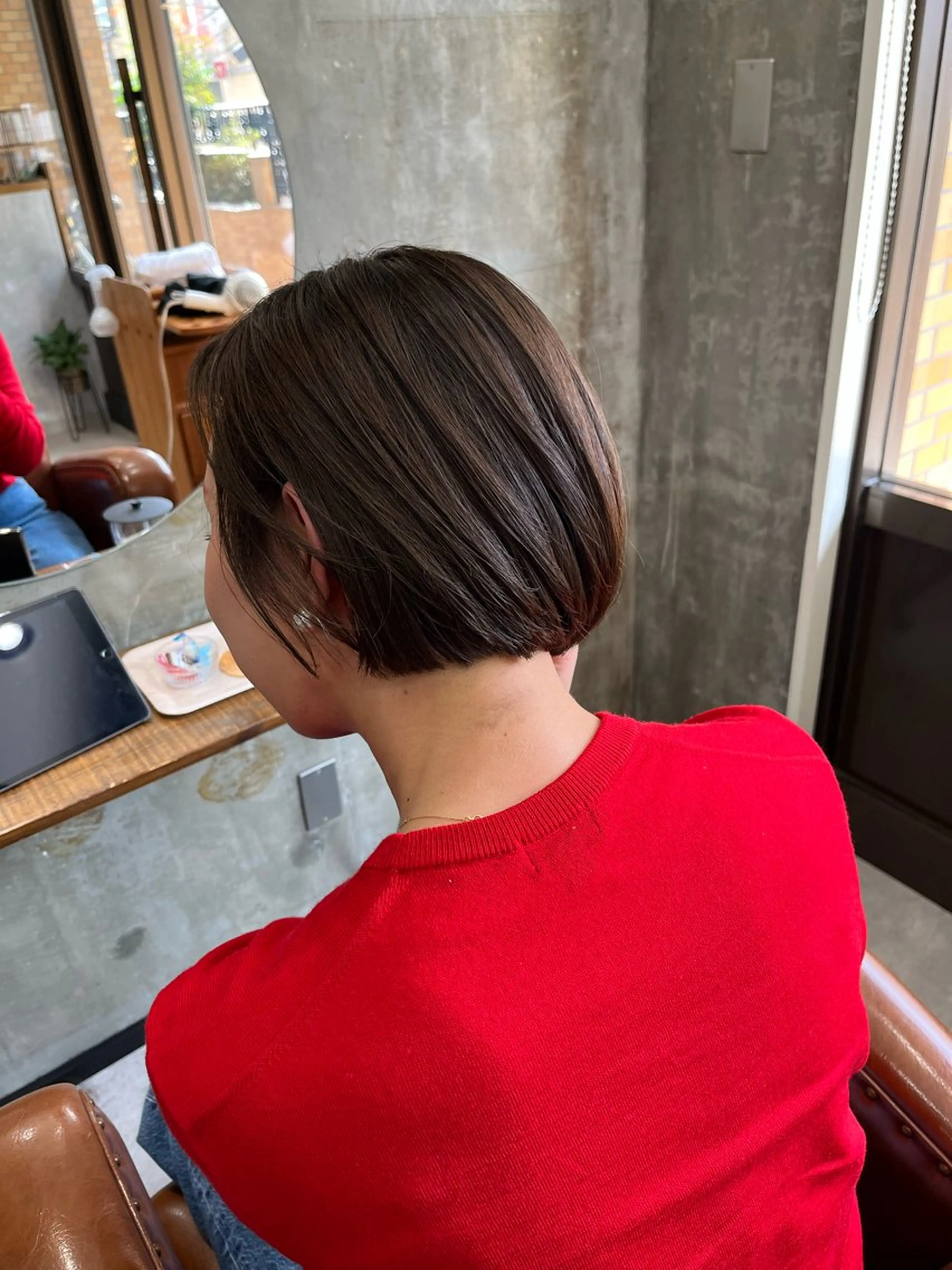 ショート カラー Noele hair atelier(ノエルヘアアトリエ)所属・北上ゆい/個性派/ ナチュラルアレンジのヘアスタイル