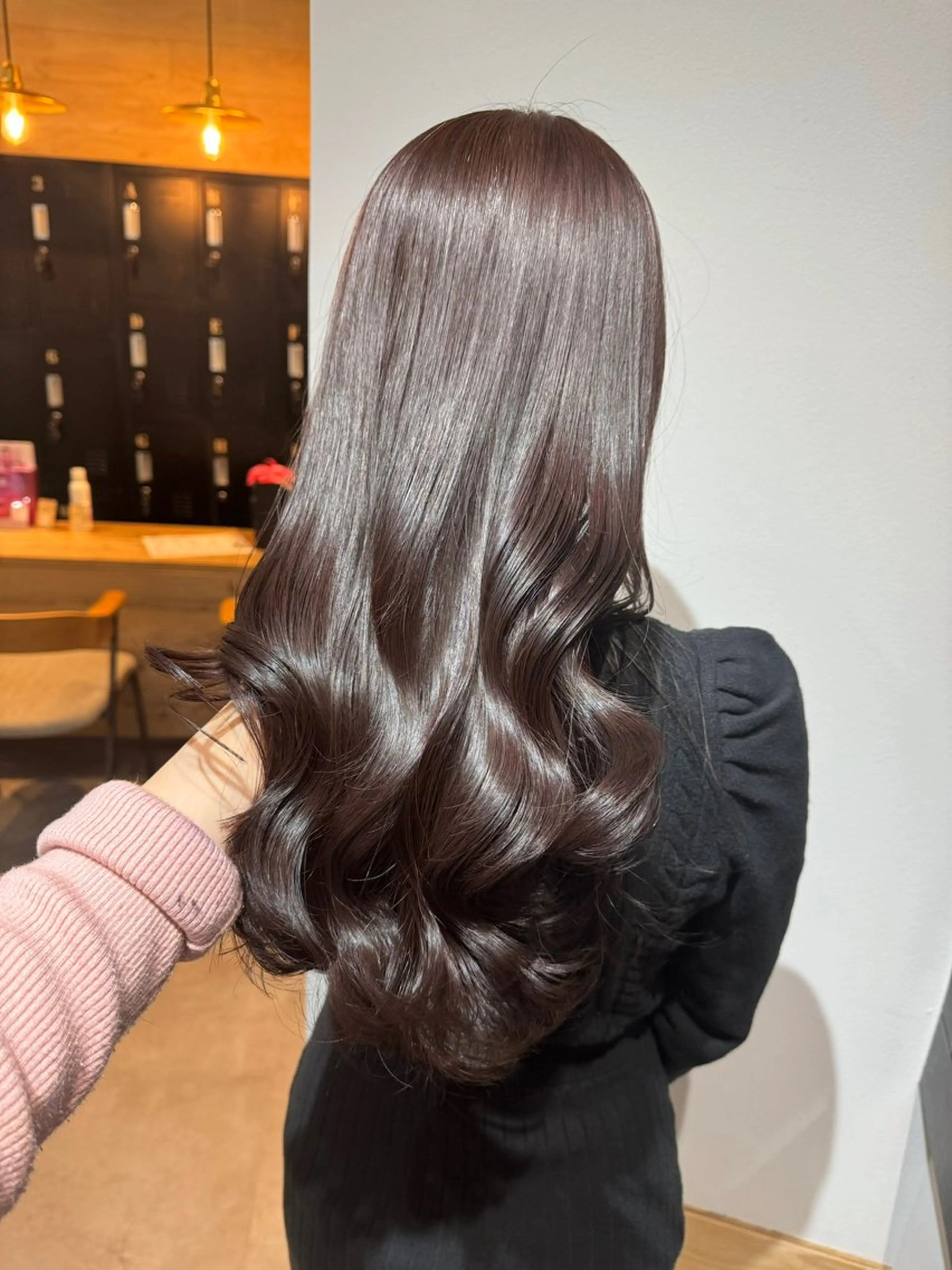 【いつでも❣️】艶々イルミナカラー🫧🧼＋７種トリートメント付きの写真