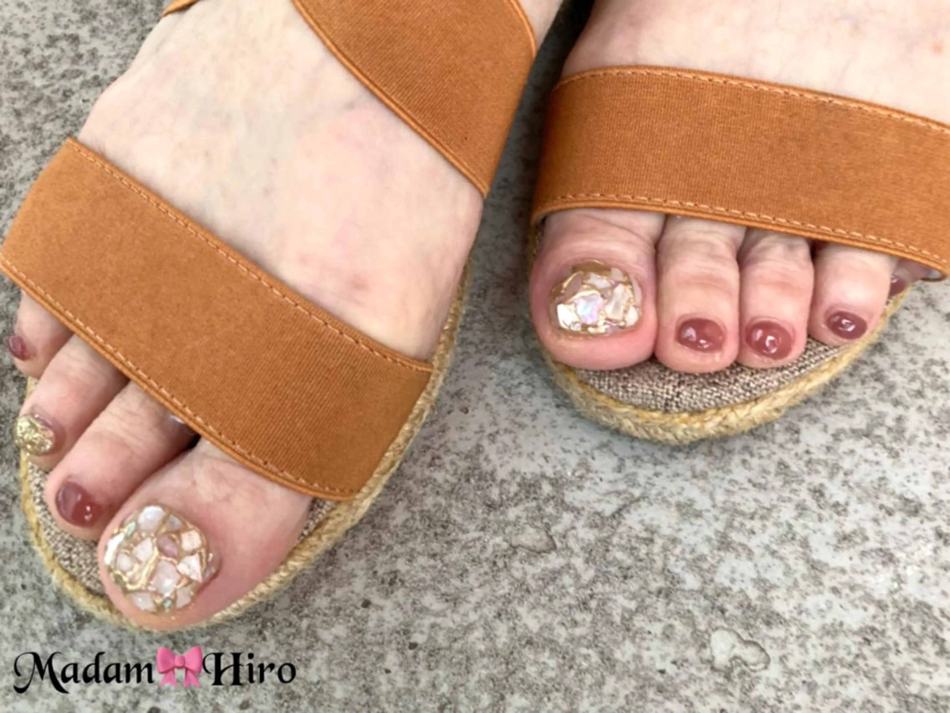 ネイル アートネイル ワンカラーネイル Lianネイル 寛子Lianのネイルデザイン