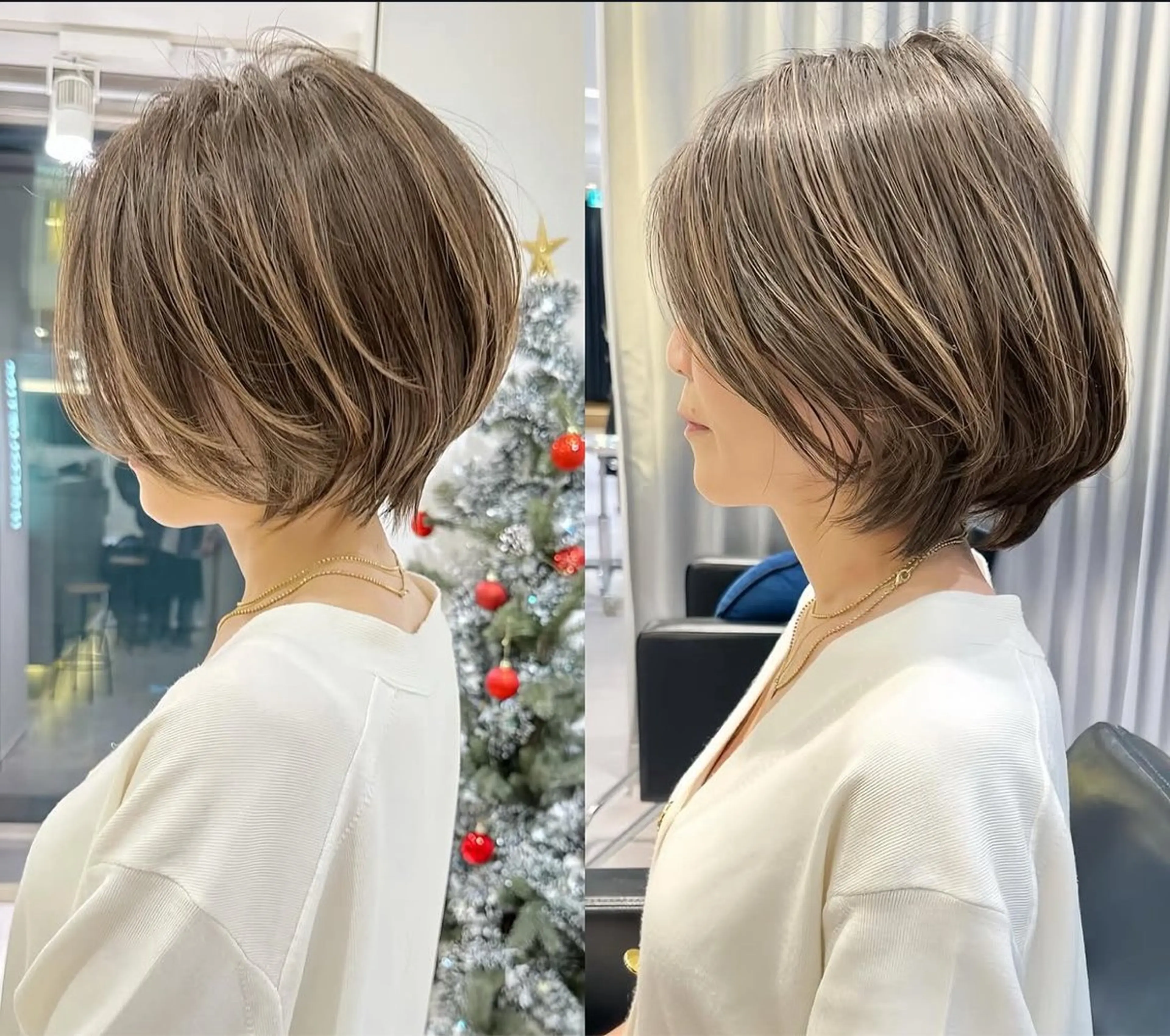 似合わせショートカット🫧シャンプーブロー込み※口コミ投稿いただける方のみ無料でトリートメントをさせて頂きますの写真