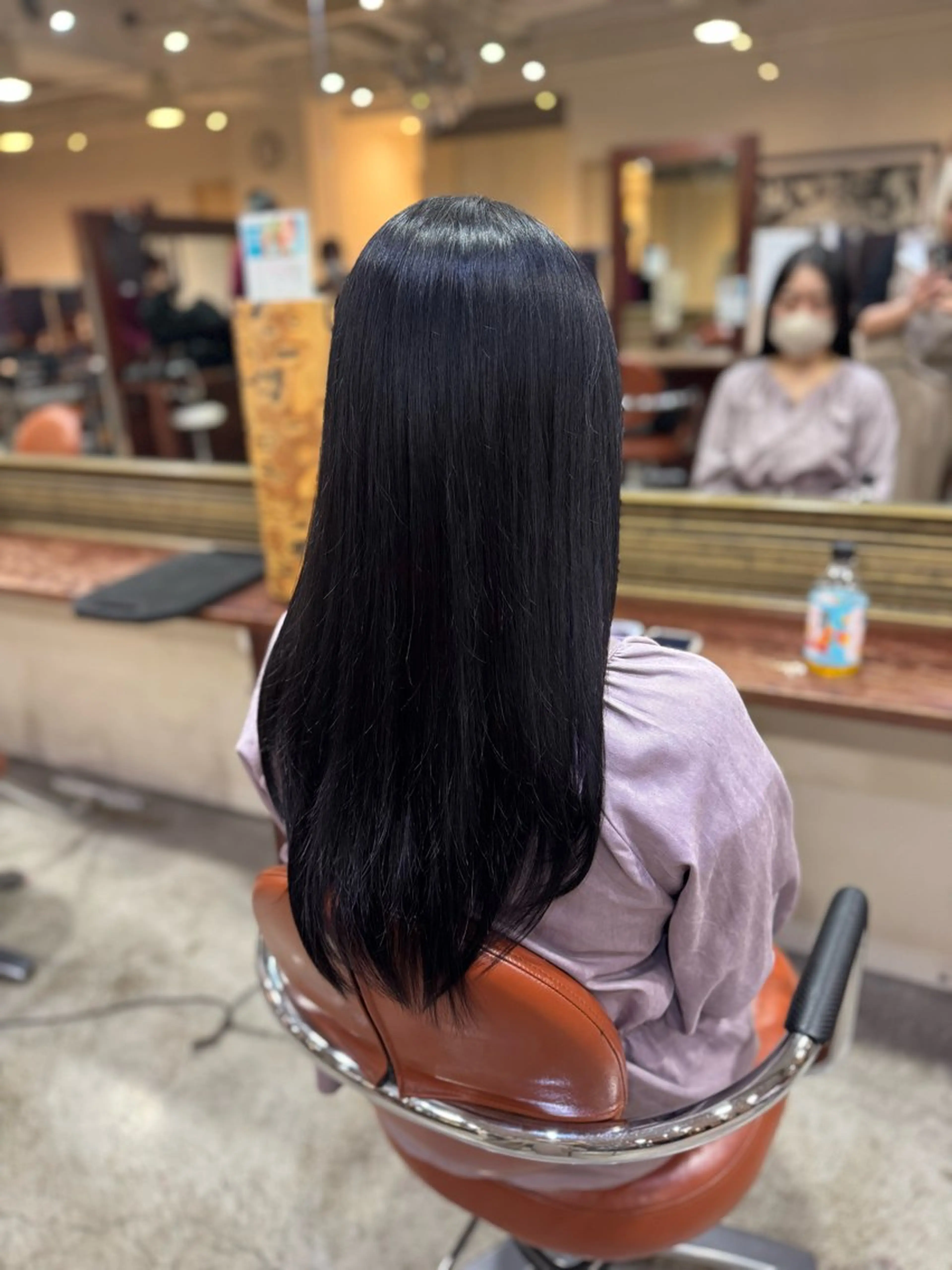 ロング ロングレイヤー レイヤーカット ロング 美容室MOMO 柏所属・🦄心でカット🦄 🌈まさきうらん🌈のヘアスタイル