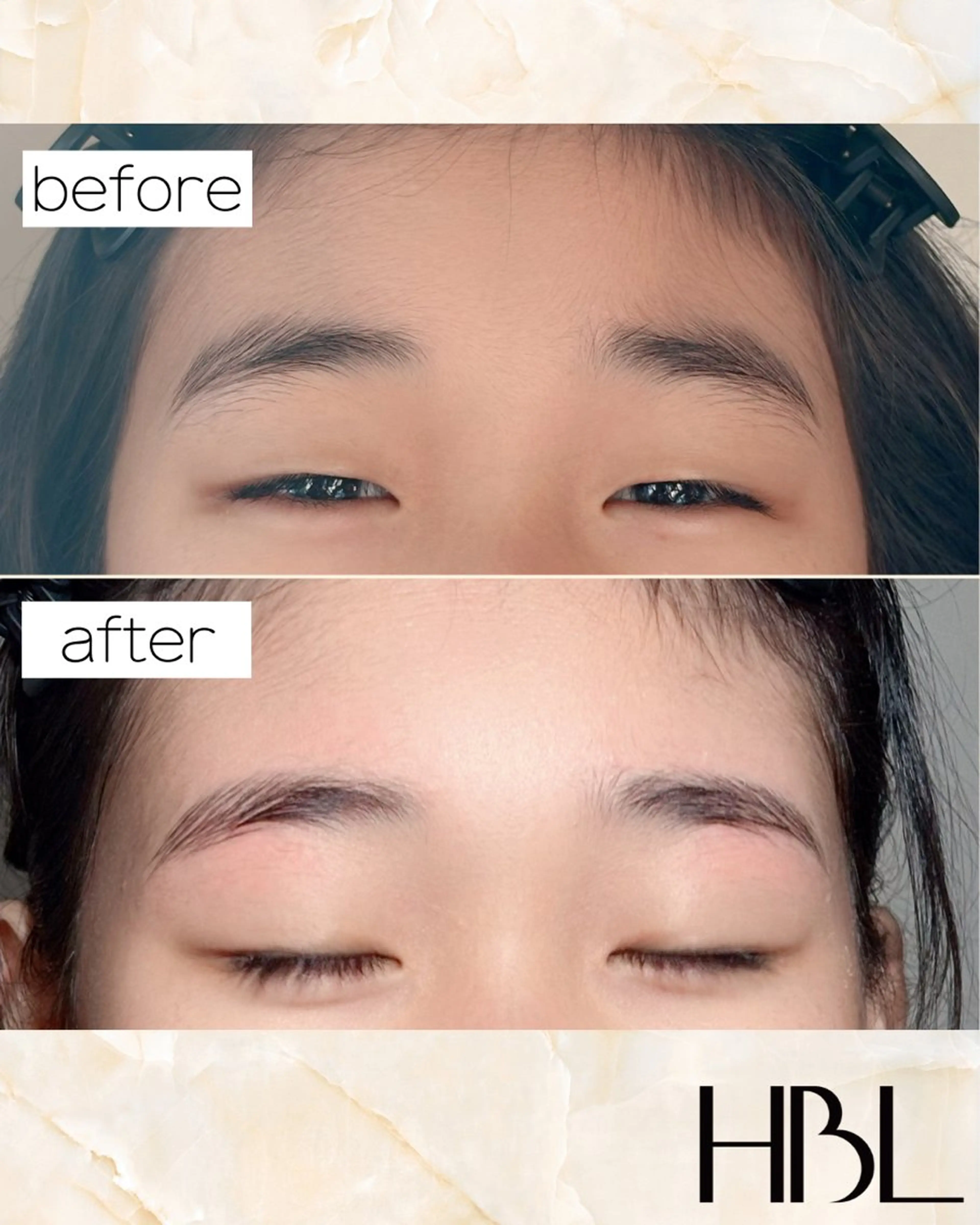 キッズ アイブロウ Lua所属・HBL認定【Lua】 🌙ayaの眉毛・アイブロウイメージ