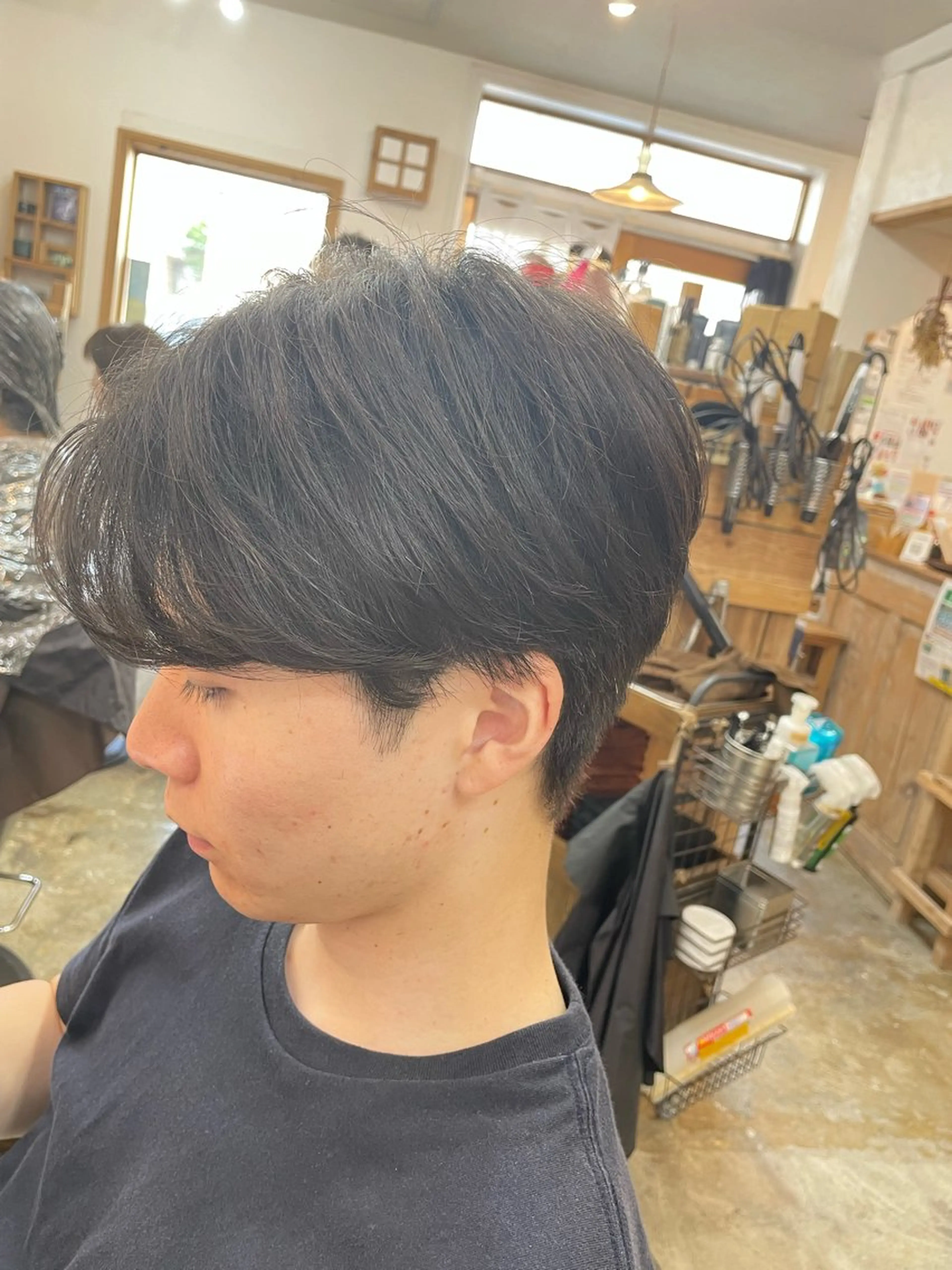 メンズカットの写真