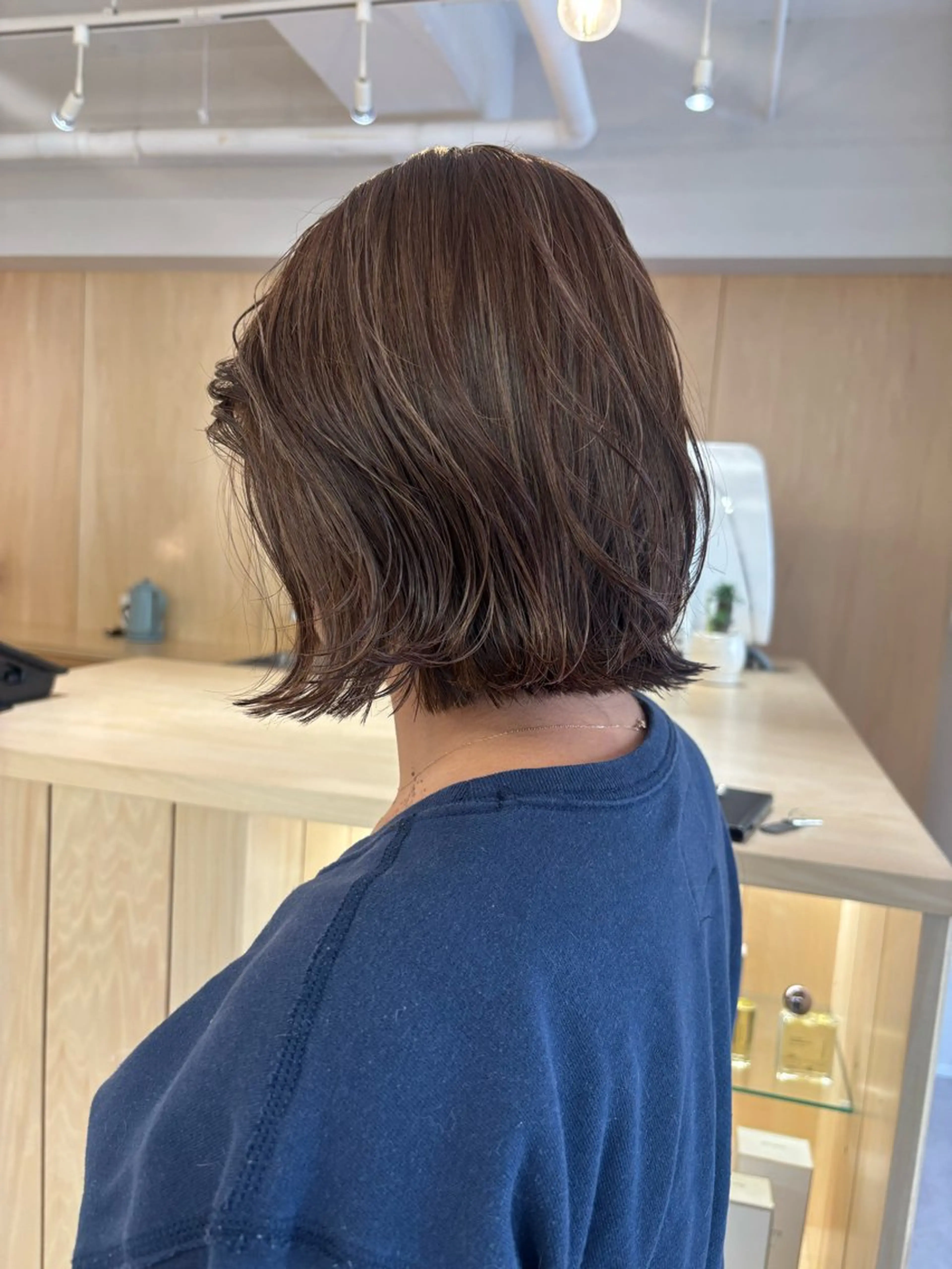 ショート カット ヘアカラー ボブ/ベージュ /MIYUのヘアスタイル