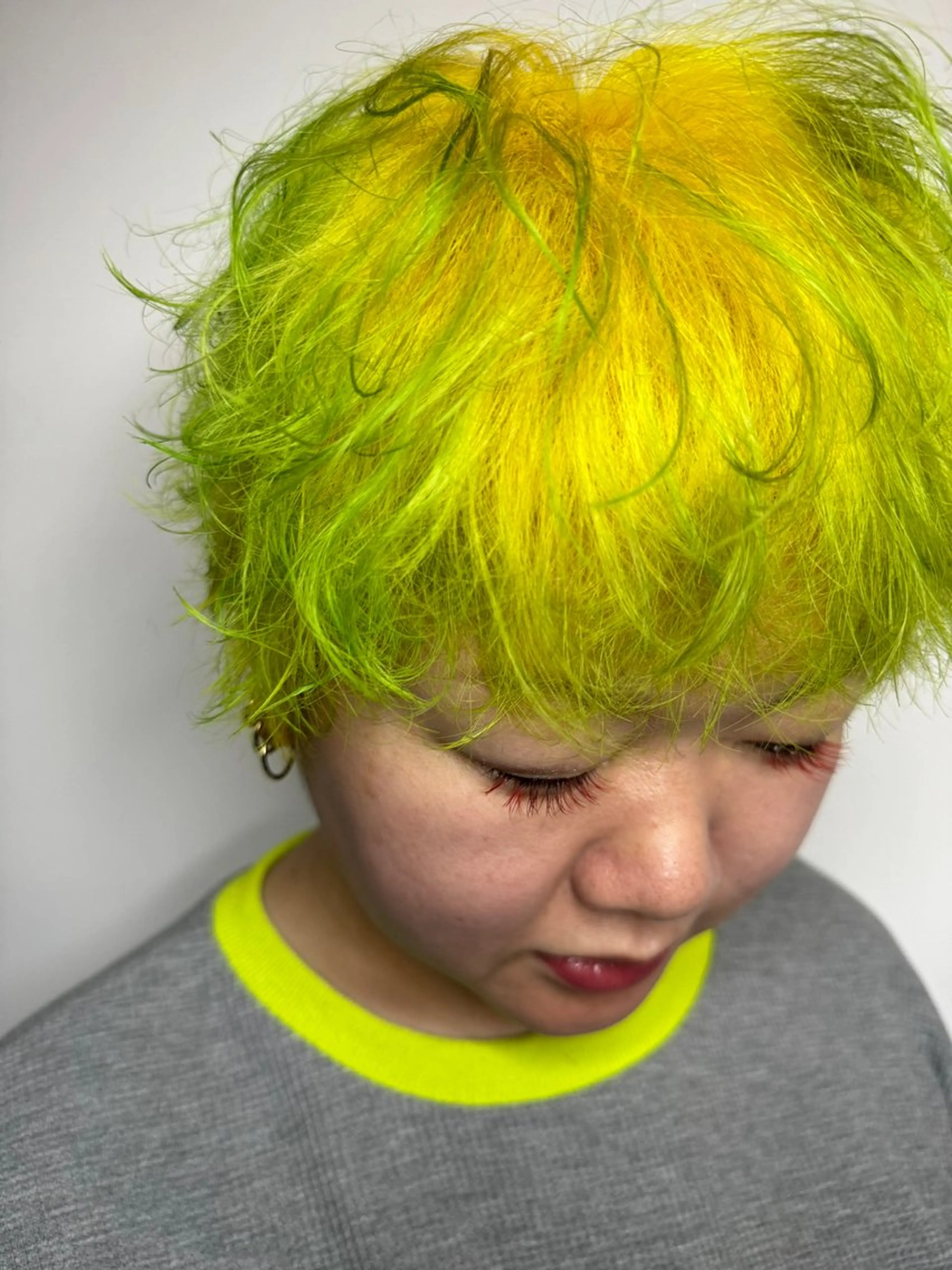 ショート カラー ダメージレスブリーチ /艶髪/横須賀智也のヘアスタイル