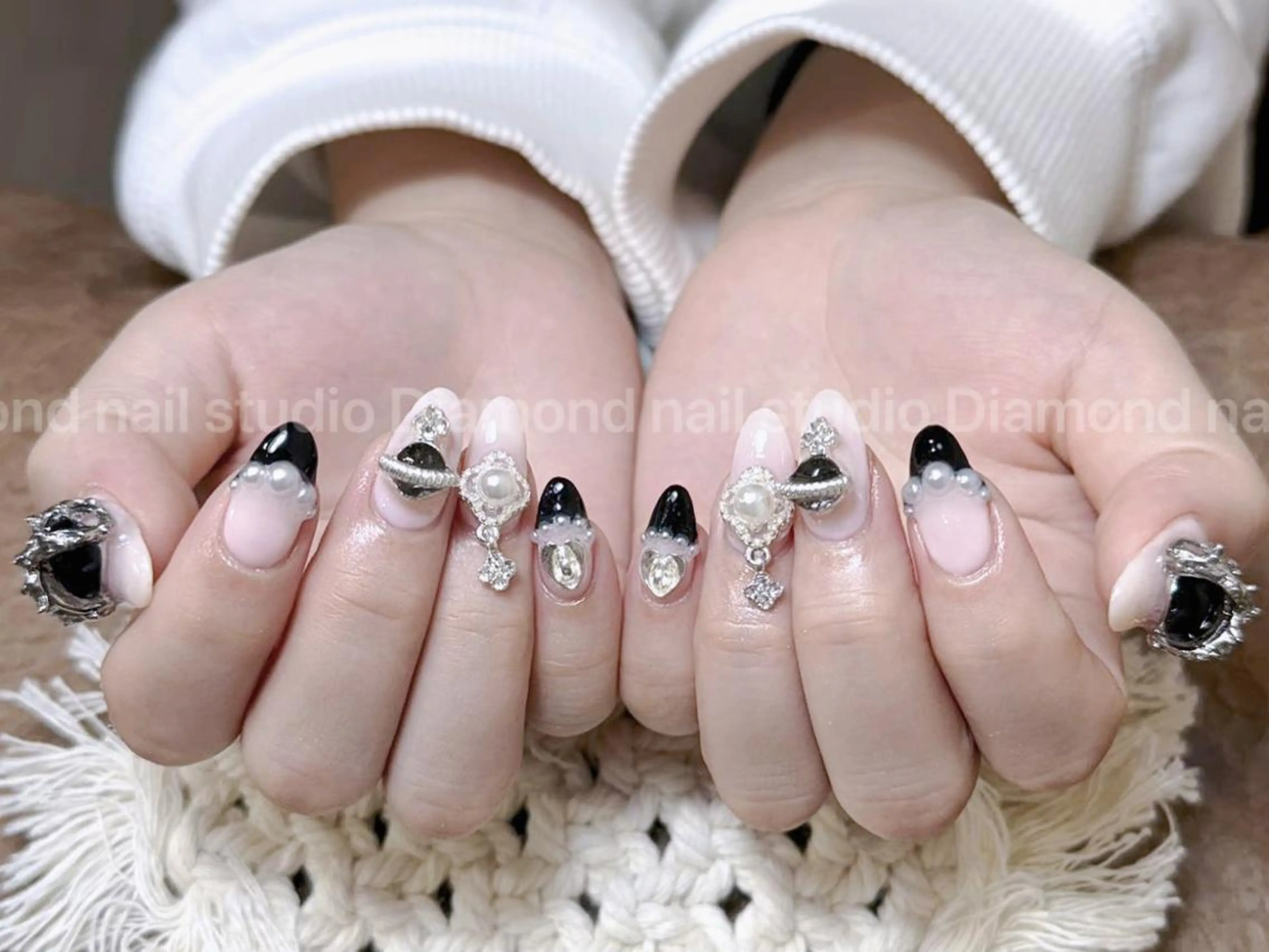 ネイル ハンドネイル DIAMOND Nail🍒のネイルデザイン