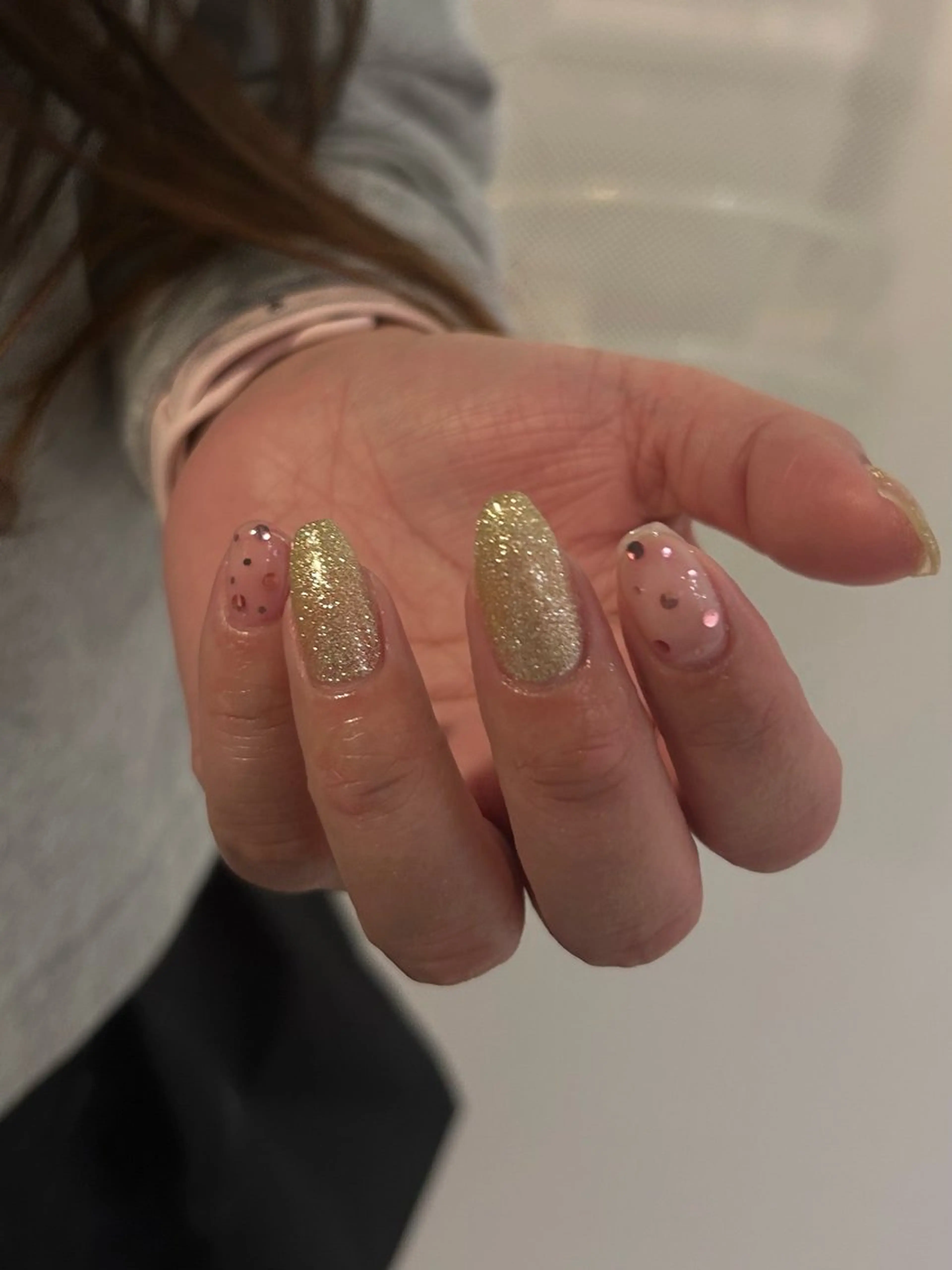 ネイル ワンカラーネイル DEEokazaki momonaのネイルデザイン