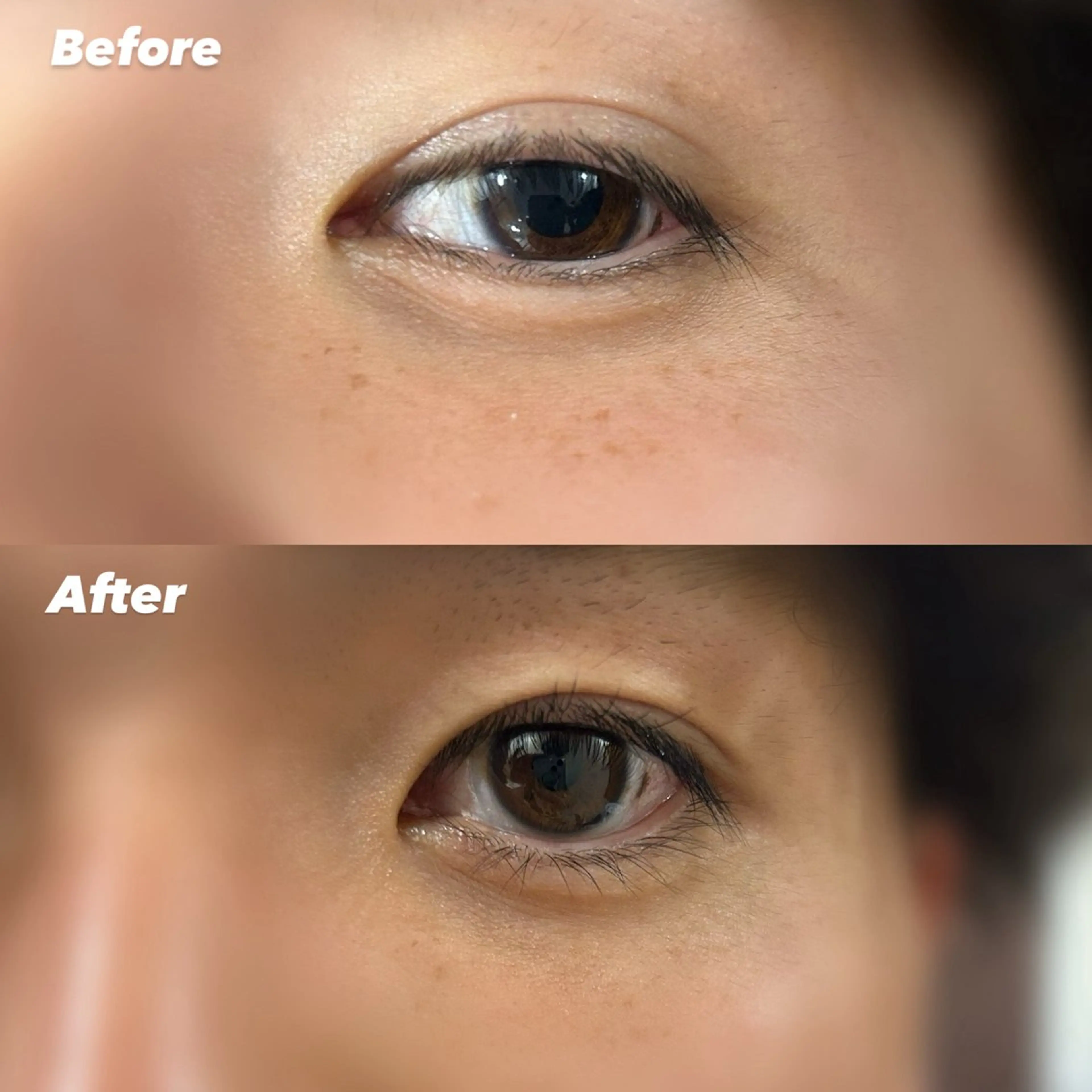 メンズまつげエクステの写真