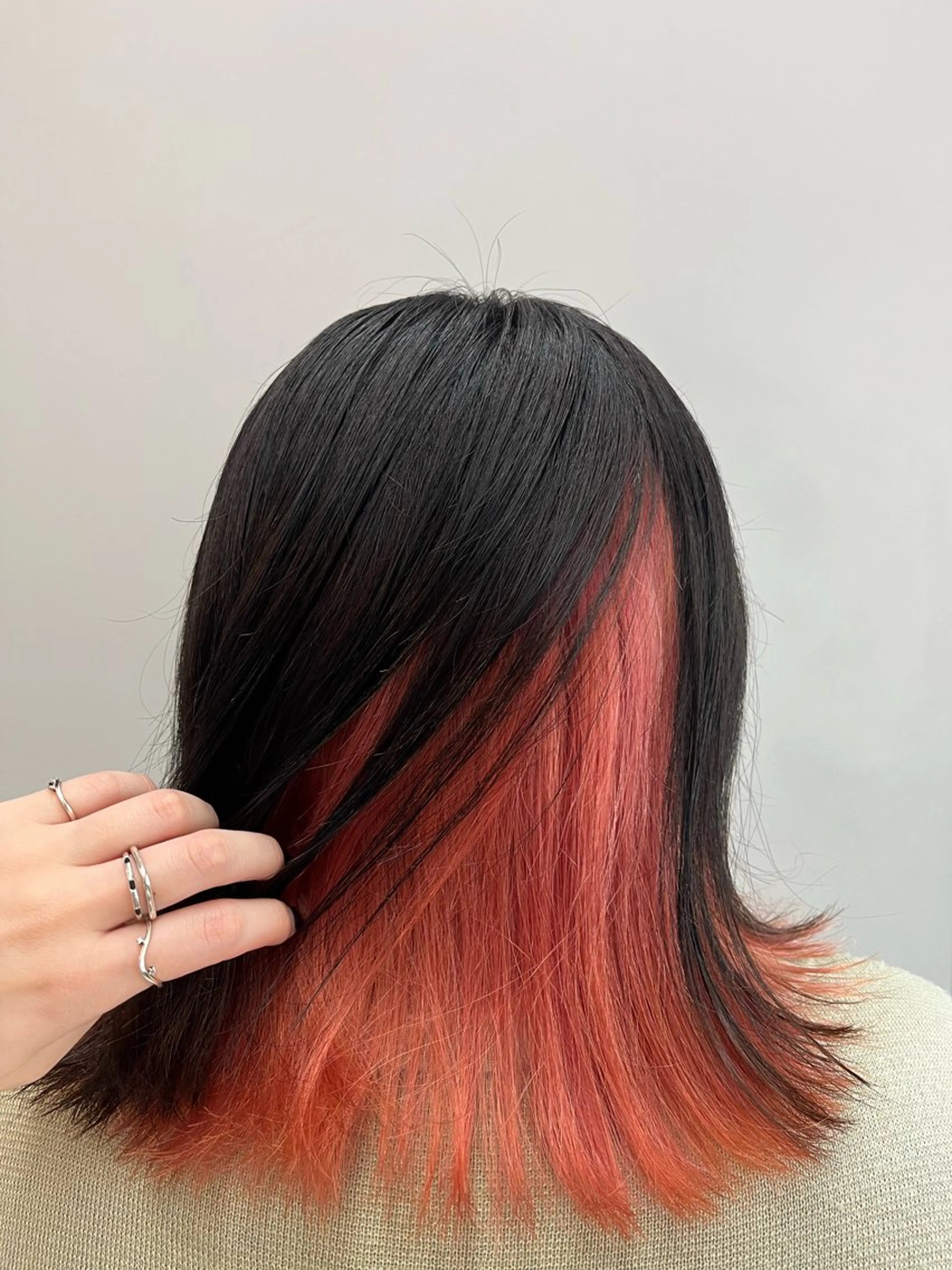 ミディアム カラー ヘアカラー ROCCO east MIYOのヘアスタイル