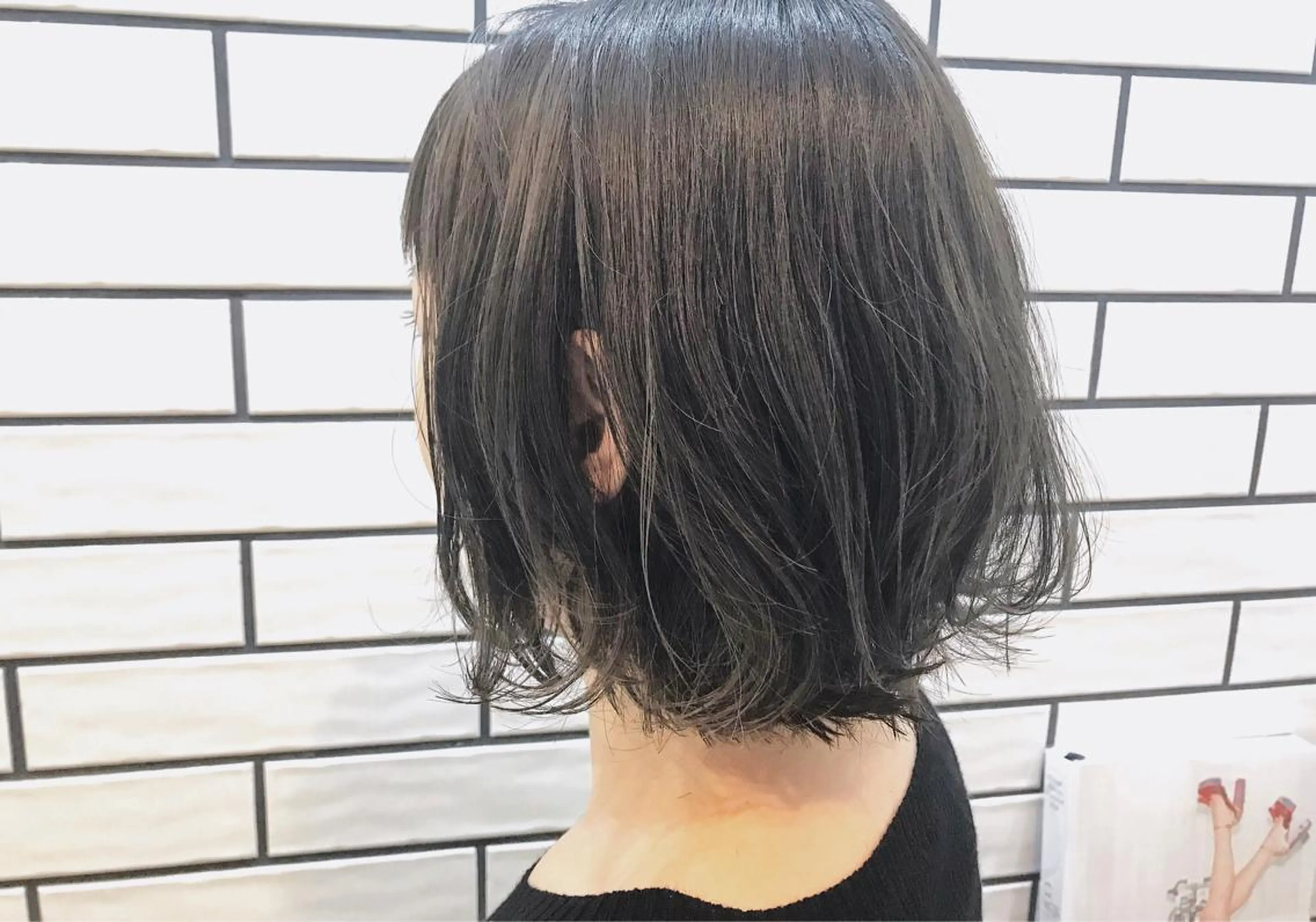 ショート カラー 切りっぱなしボブ グレージュ ボブ sketcH.所属・中村 ダイスケのその他イメージ