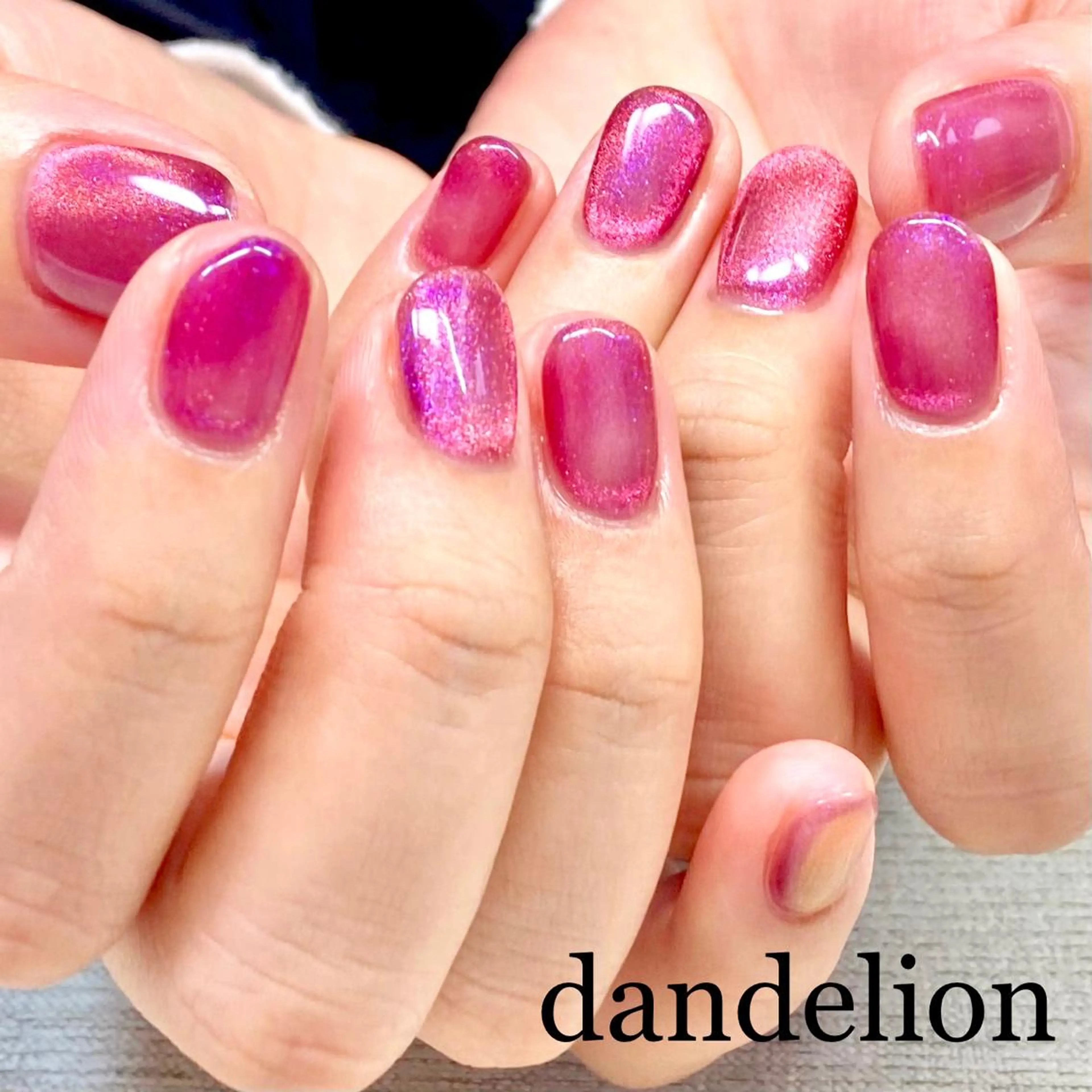 ネイル ハンドネイル ハンドケア dandelion ダンデライオンのネイルデザイン