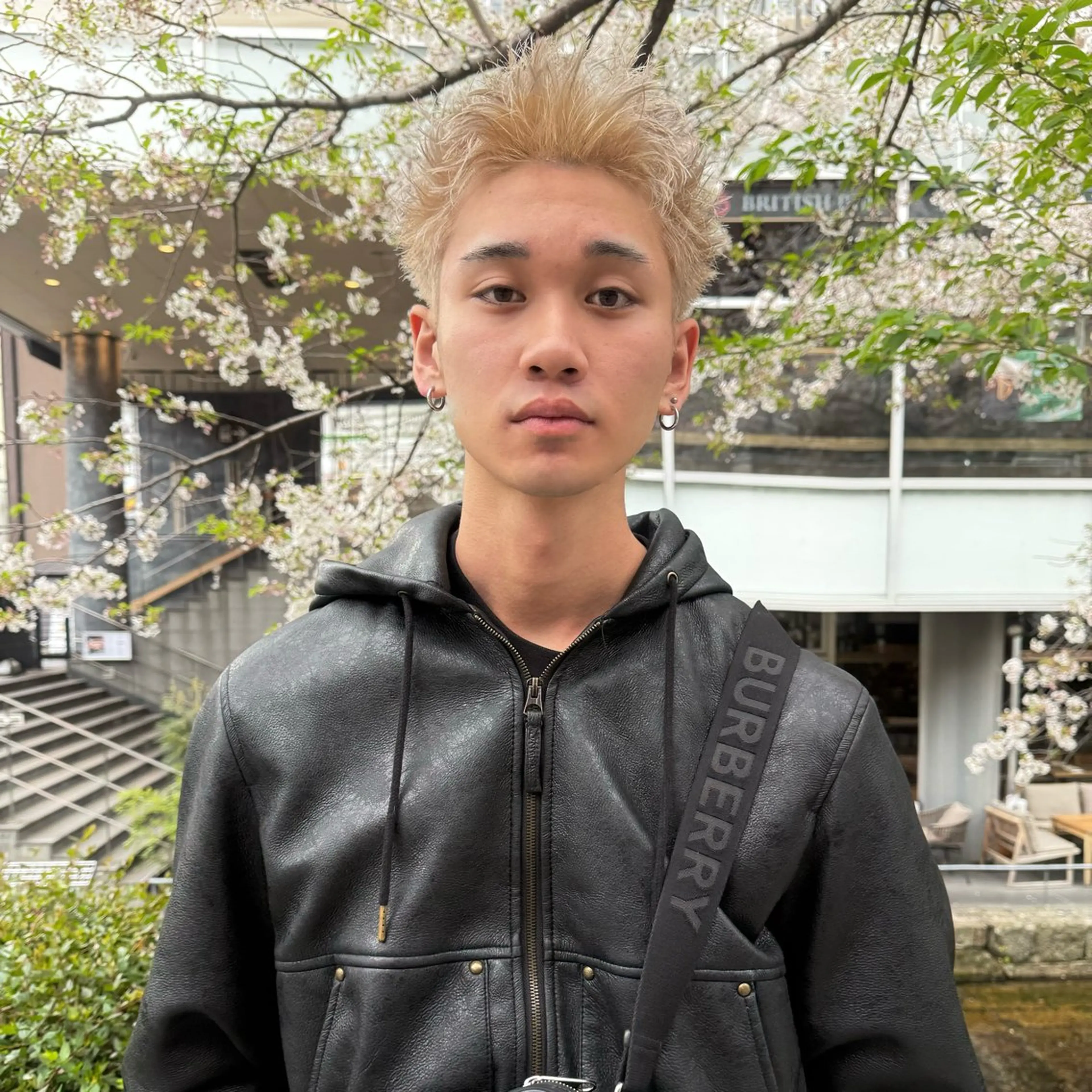 ショート カラー メンズ カット ヘアカラー 希佳/メンズ ハイトーンカラーのヘアスタイル