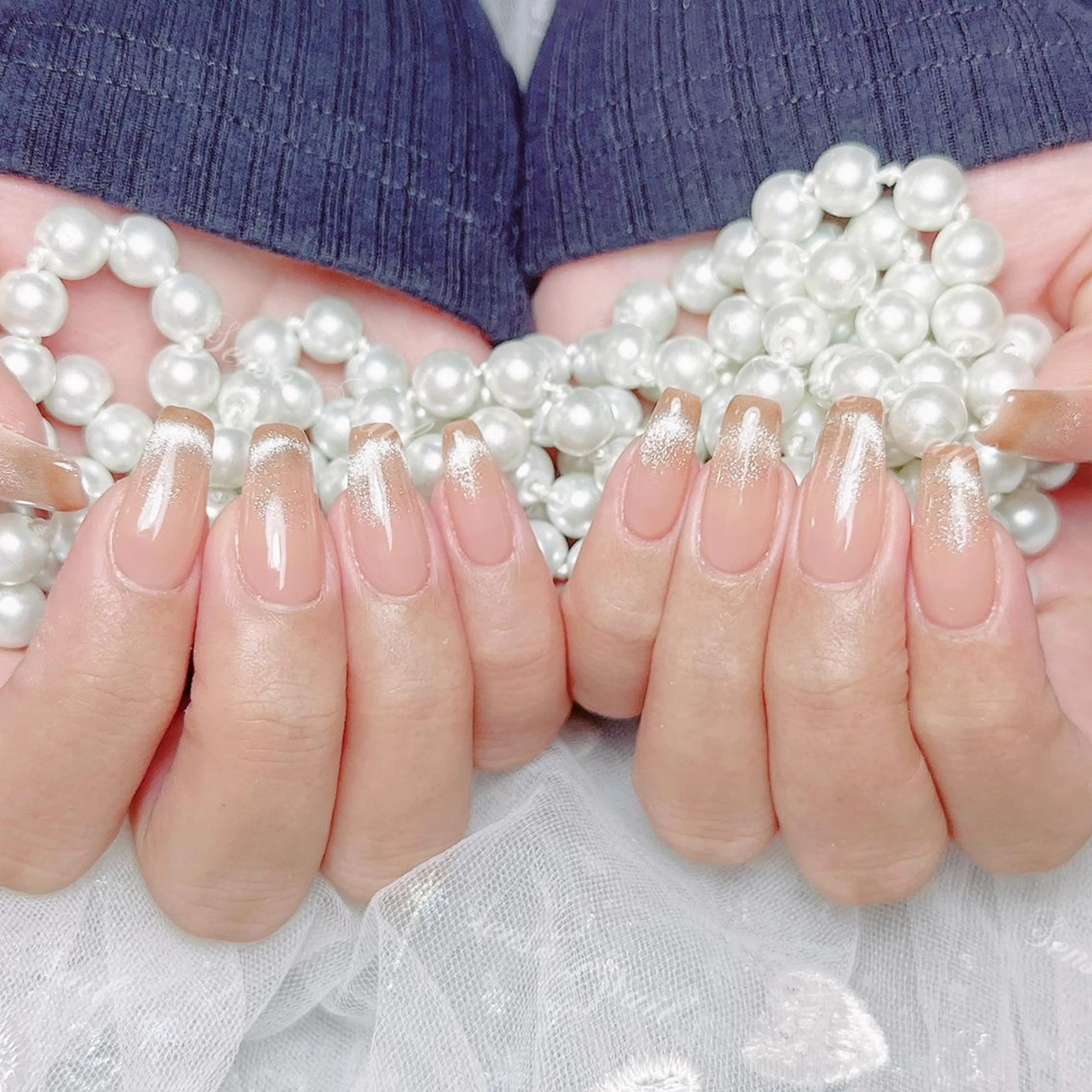 ネイル ハンドネイル Queening 🦋のネイルデザイン