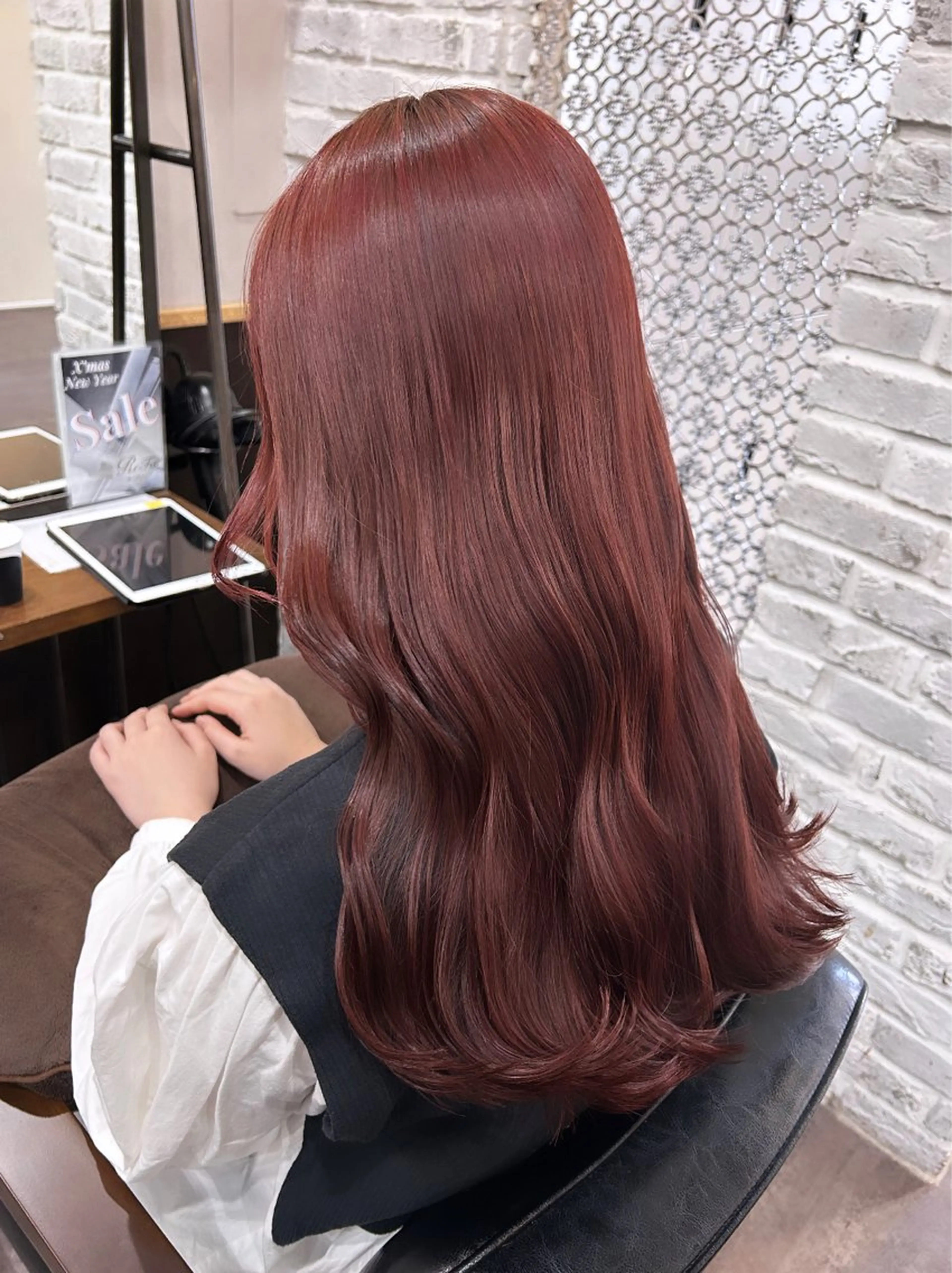 ロング カラー カット ヘアカラー トリートメント 🦄🩵YUNA 🩵🦄のヘアスタイル