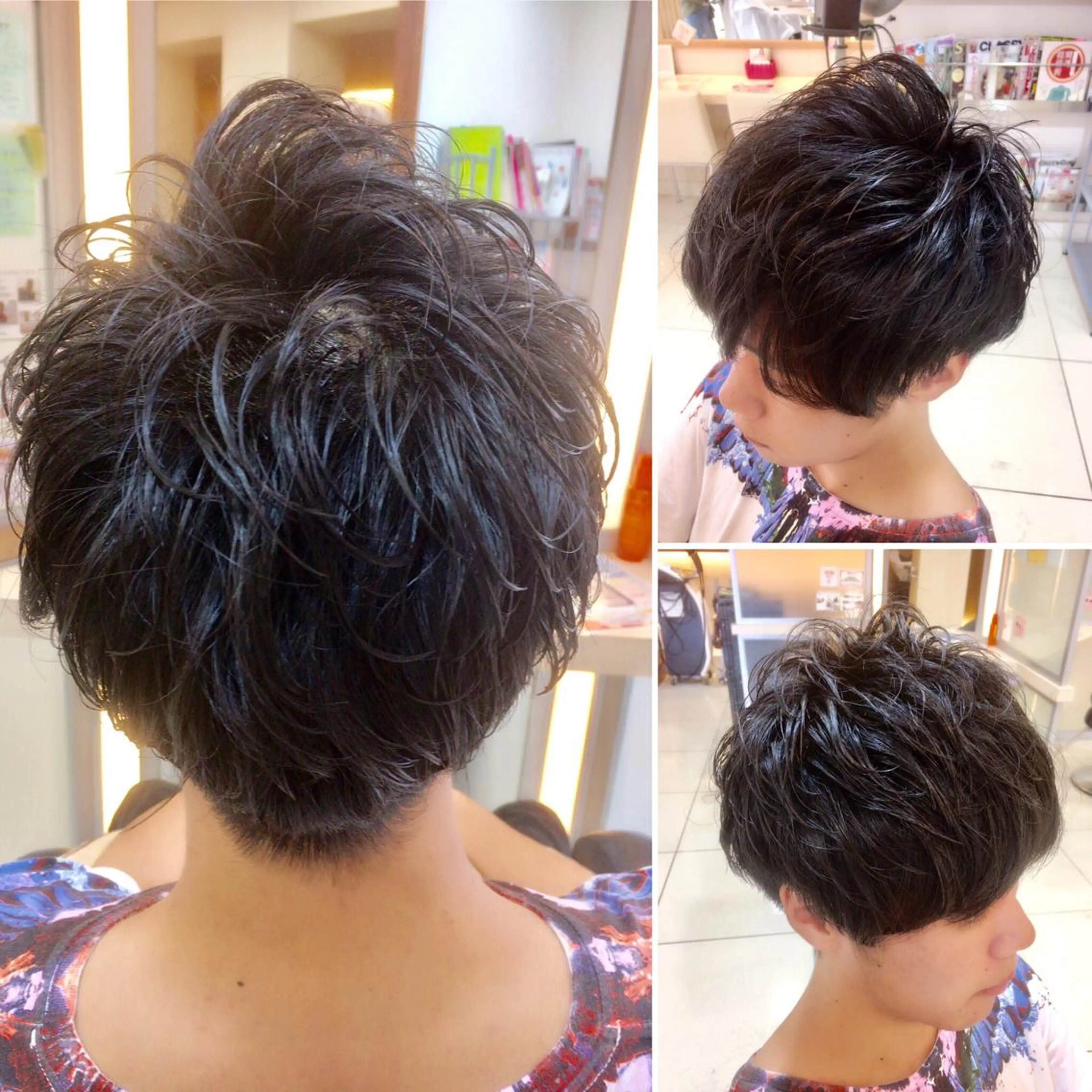 ショート パーマ メンズ マッシュ メンズパーマ 永井 大希のヘアスタイル