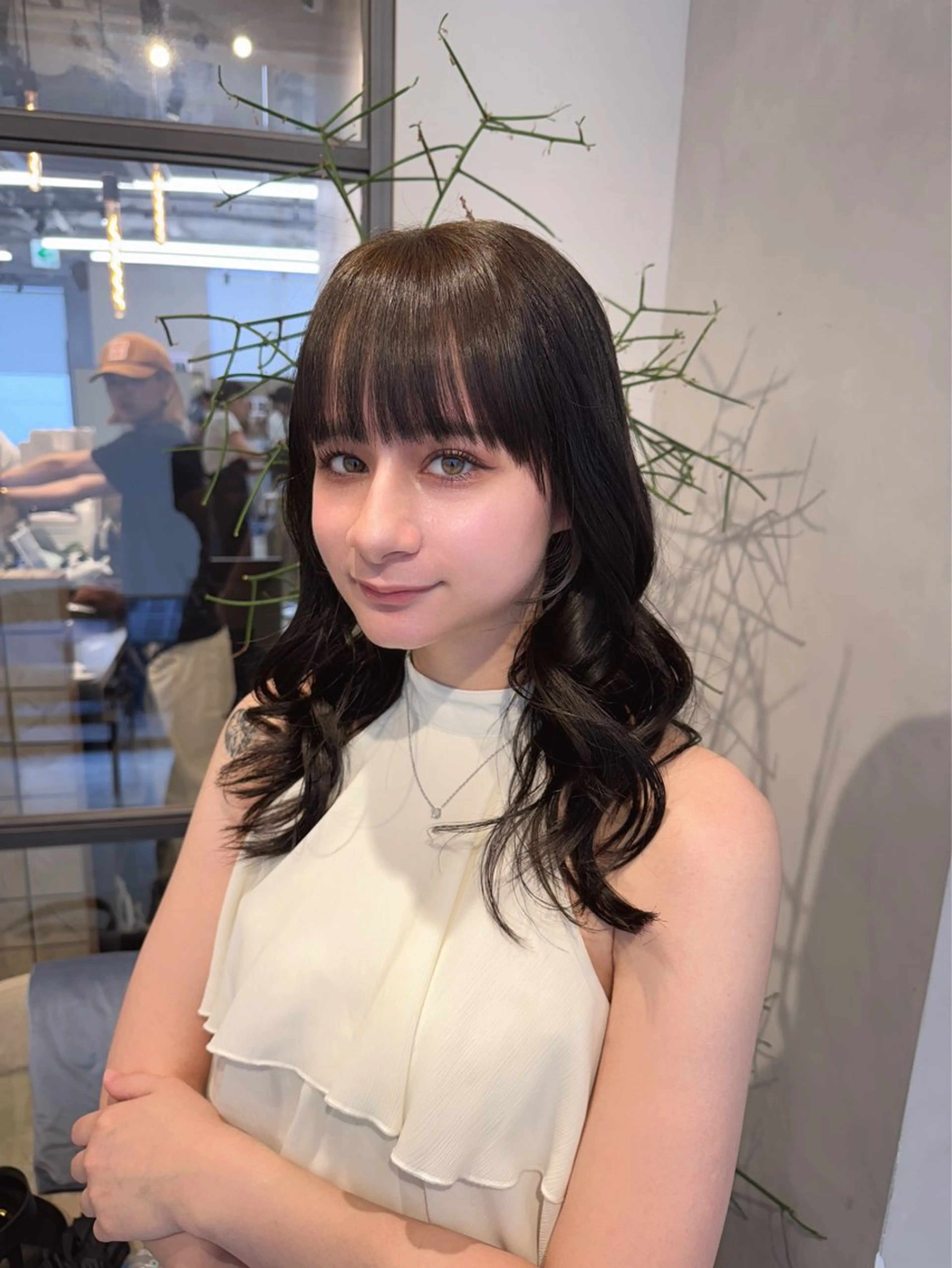 カラー カット ヘアカラー トリートメント 透明感カラー✨艶髪 制作🌱山根あゆみのヘアスタイル