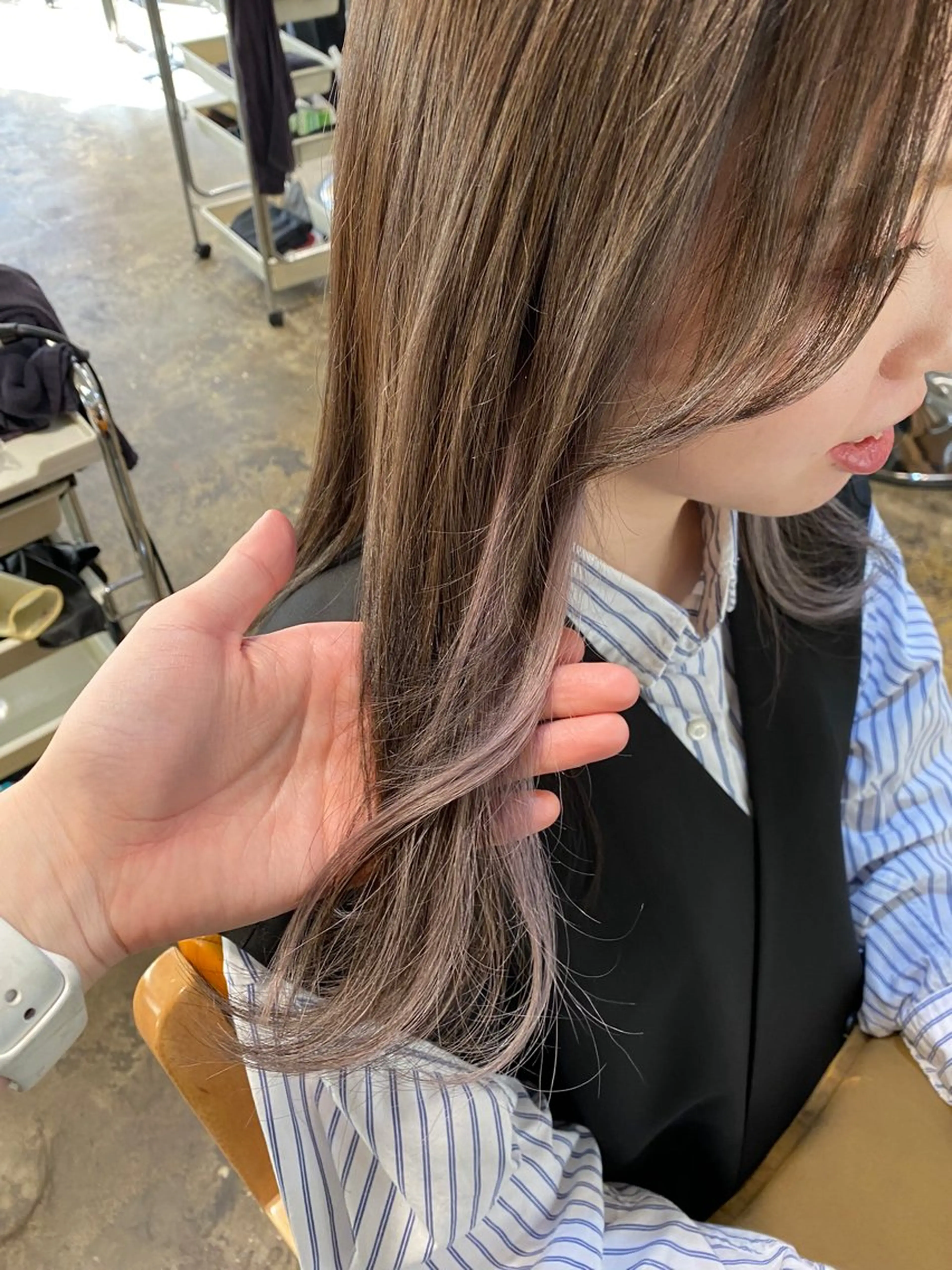 ロング カラー seiya/ beigeのヘアスタイル