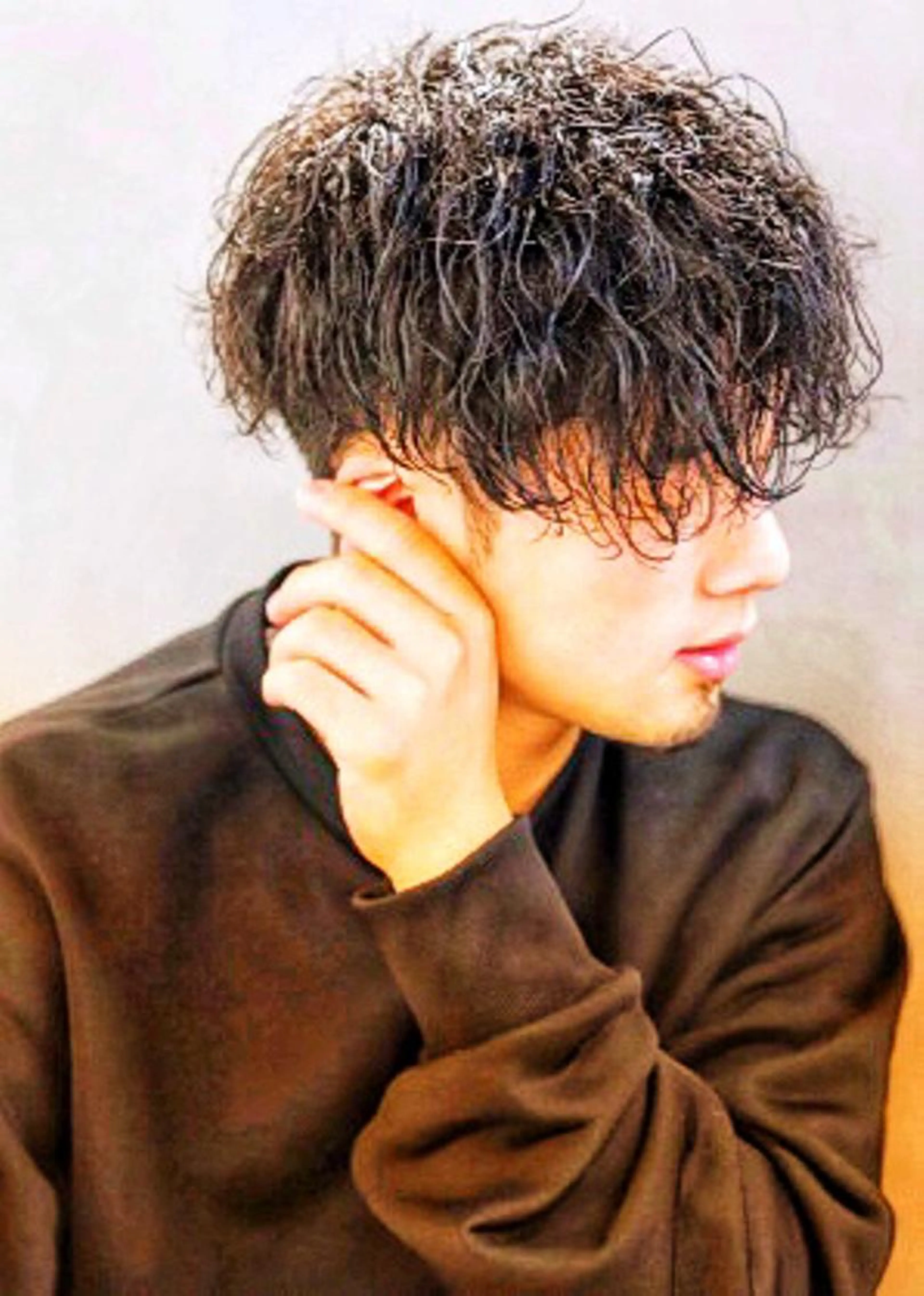 メンズ限定　カット+パーマの写真