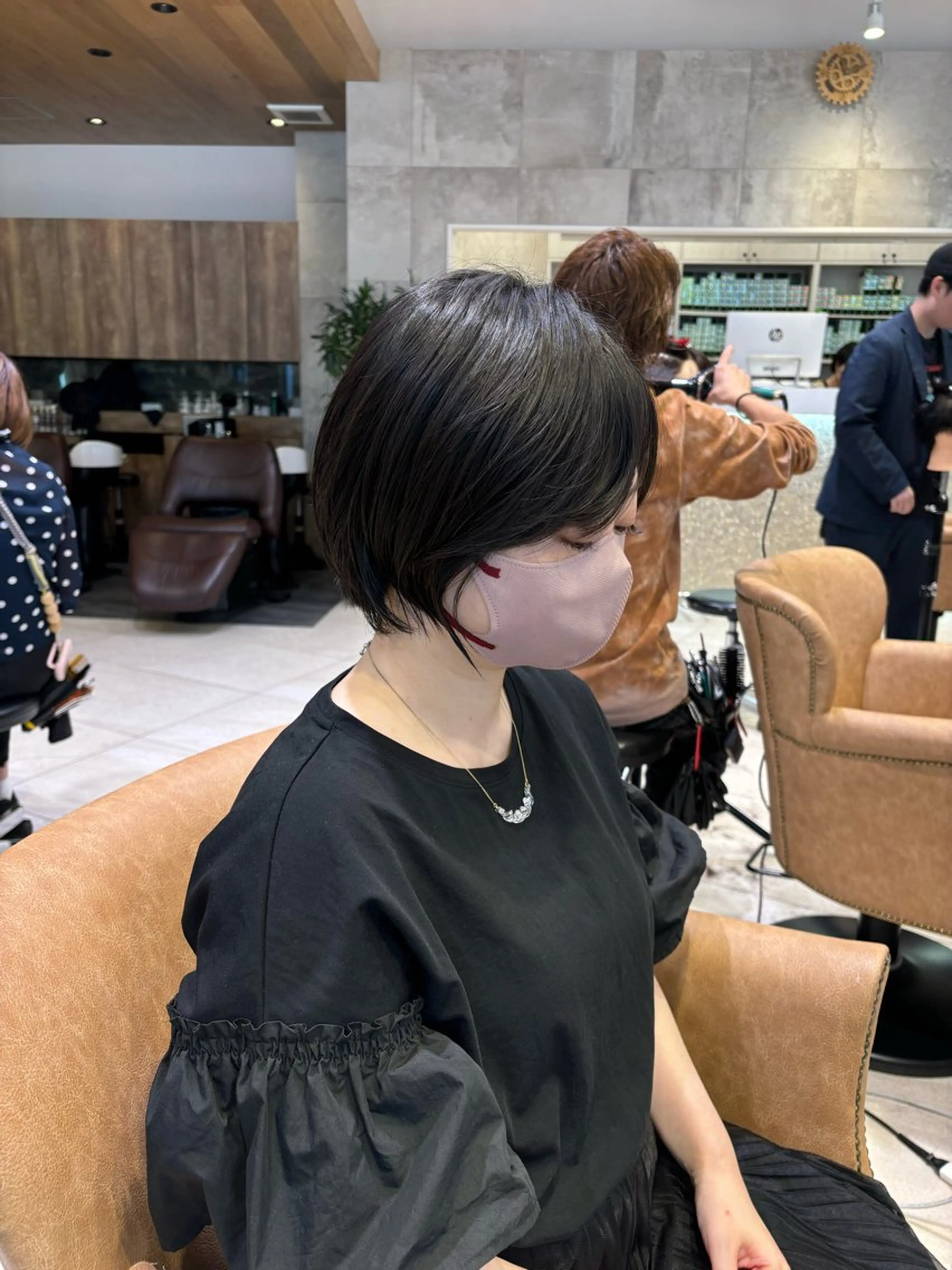 ショート ショートヘア 無料カットモデル/ 似合わせカット/荒砂のヘアスタイル