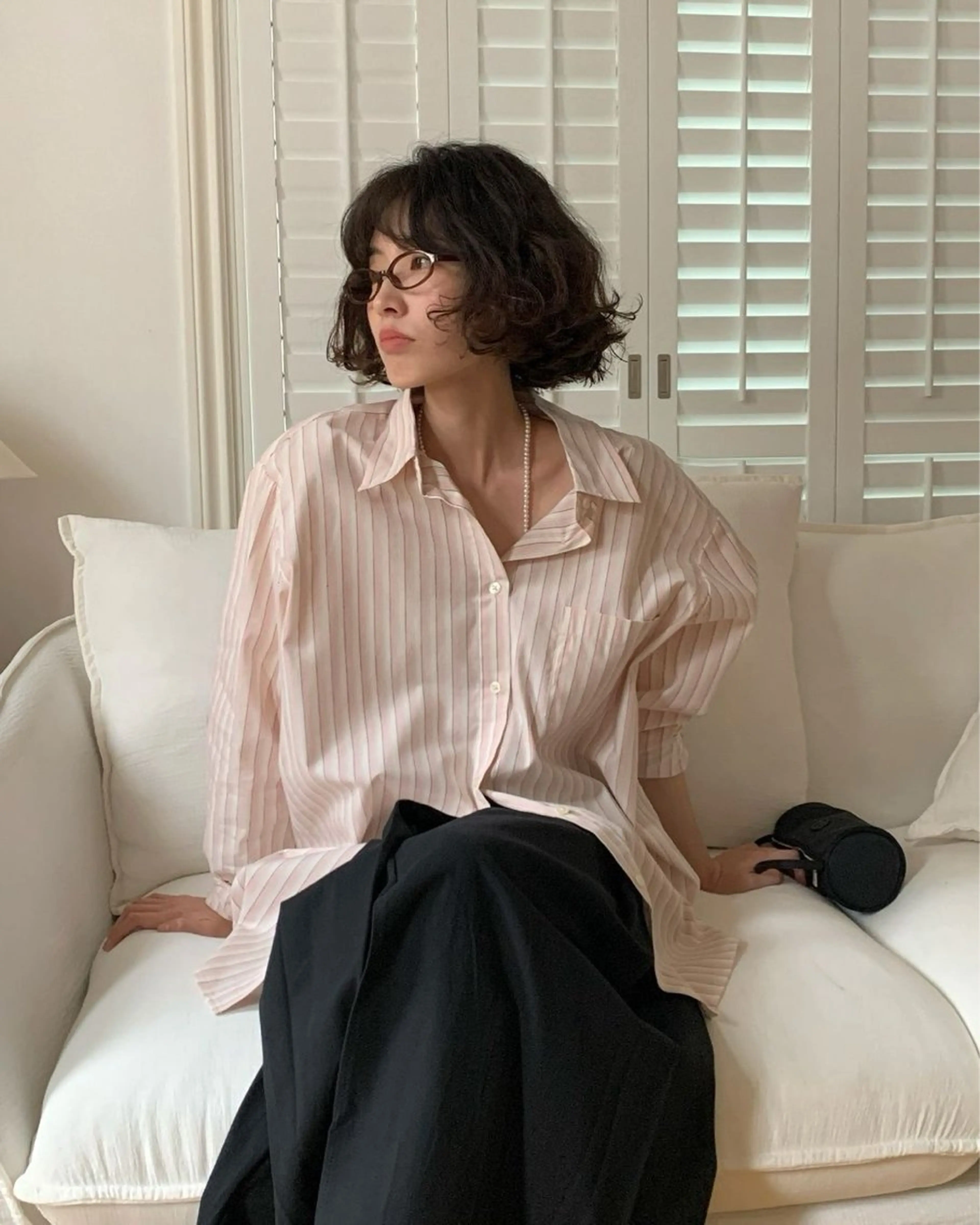 ミディアム パーマ カット パーマ お悩み解決パーマ hana🩰のヘアスタイル