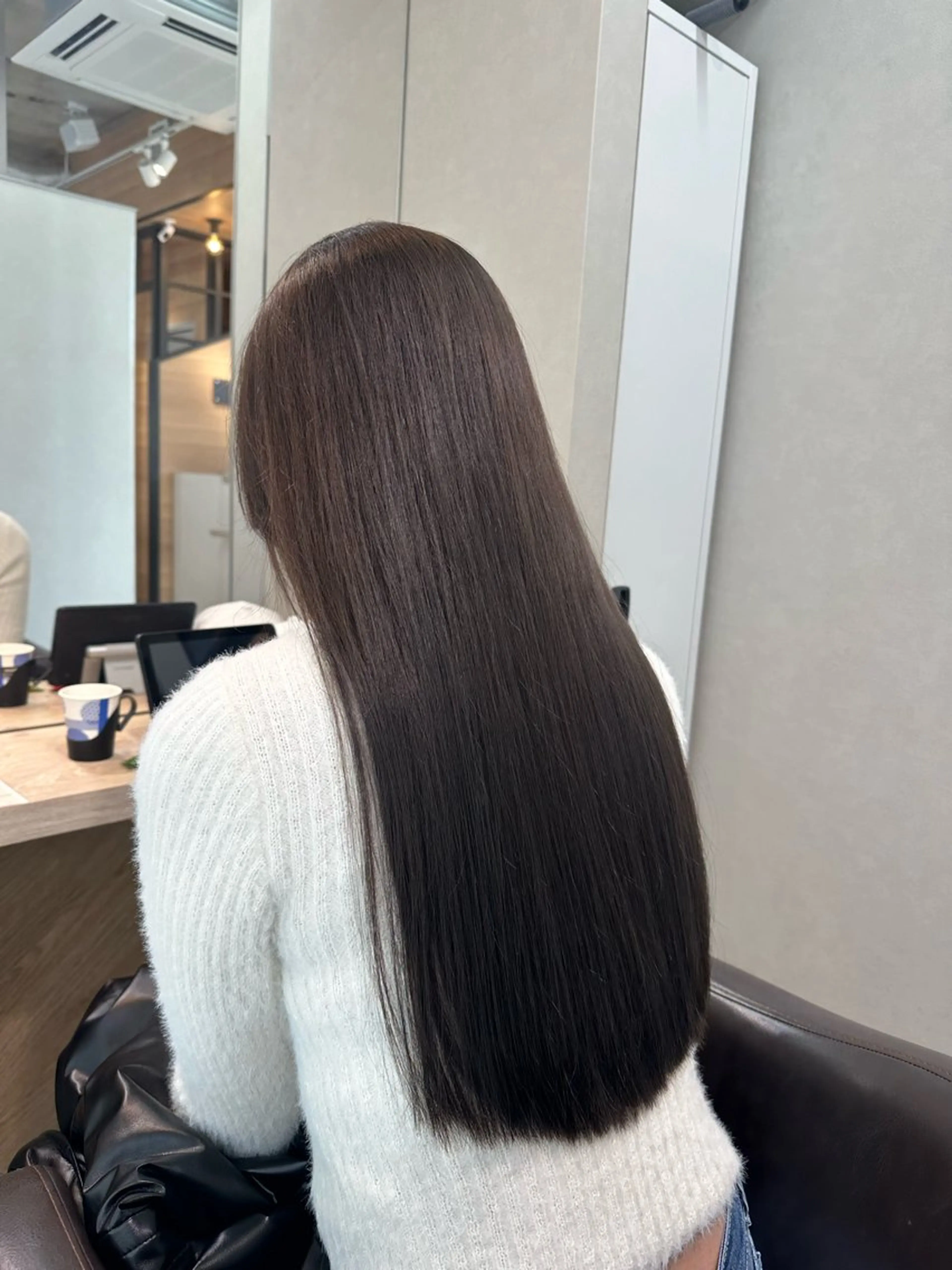 ロング カラー 透明感カラー カット ヘアカラー トリートメント 🌿髪質改善🌿艶髪 透明感🌿karenのヘアスタイル