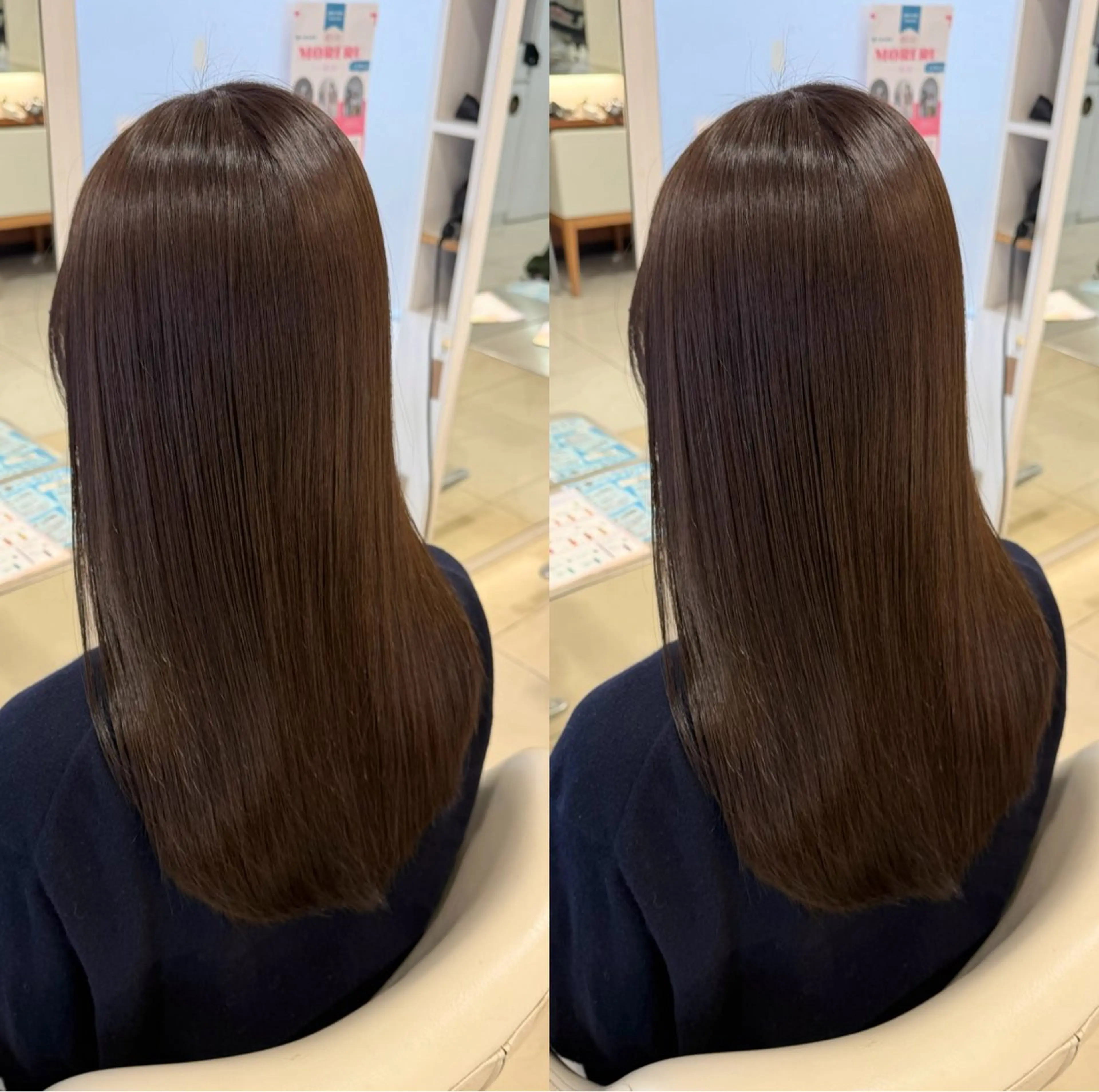 ロング カラー 透明感カラー グレージュ ヘアカラー トリートメント 🦋ICONIQ豊田 /艶髪/かおり🦋のヘアスタイル