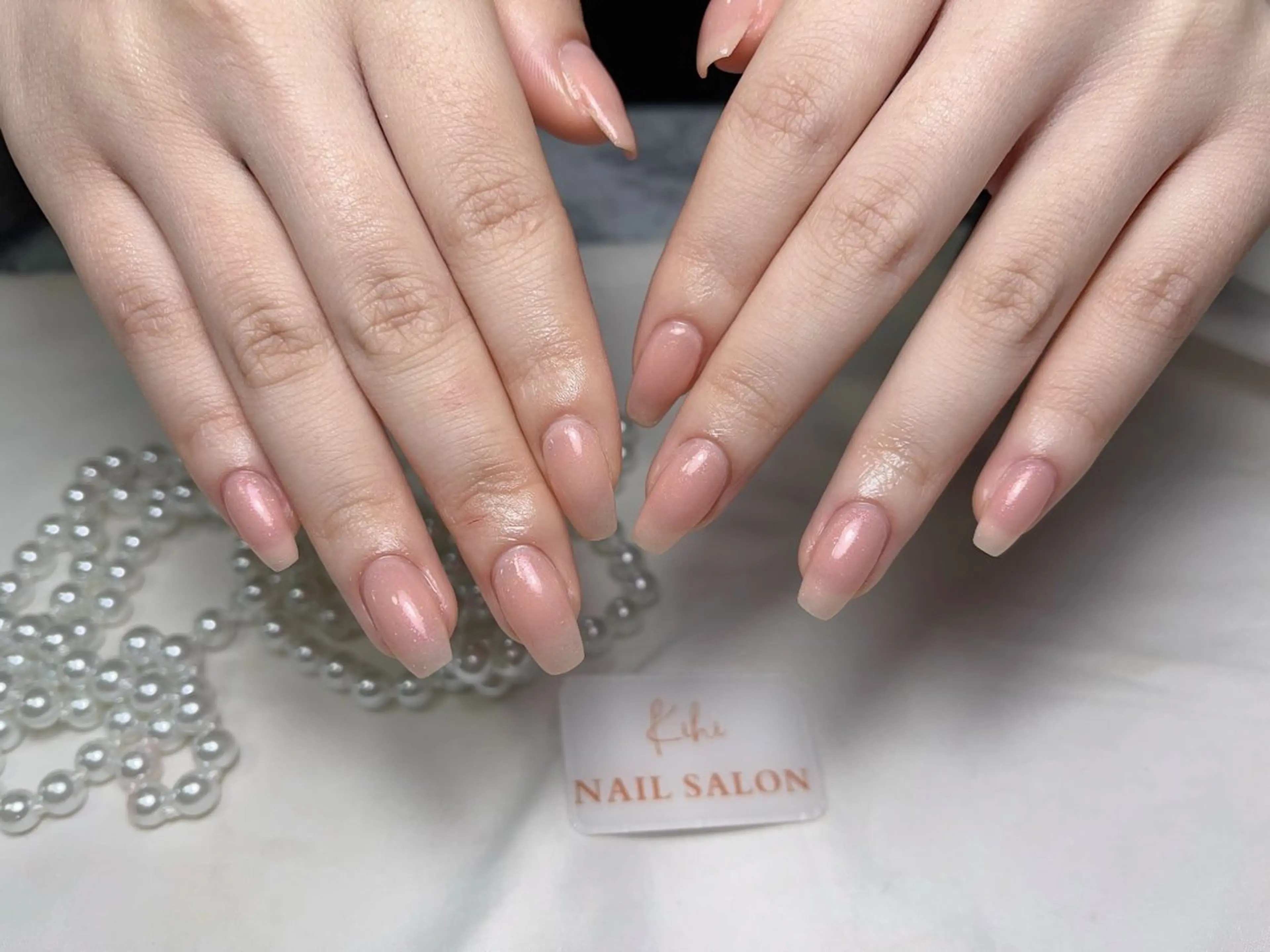 ネイル アートネイル フレンチネイル ジェルネイル グラデーション 韓国ネイル ハンドネイル 💕鈴木ユリ パラジェル/オフ無料のネイルデザイン