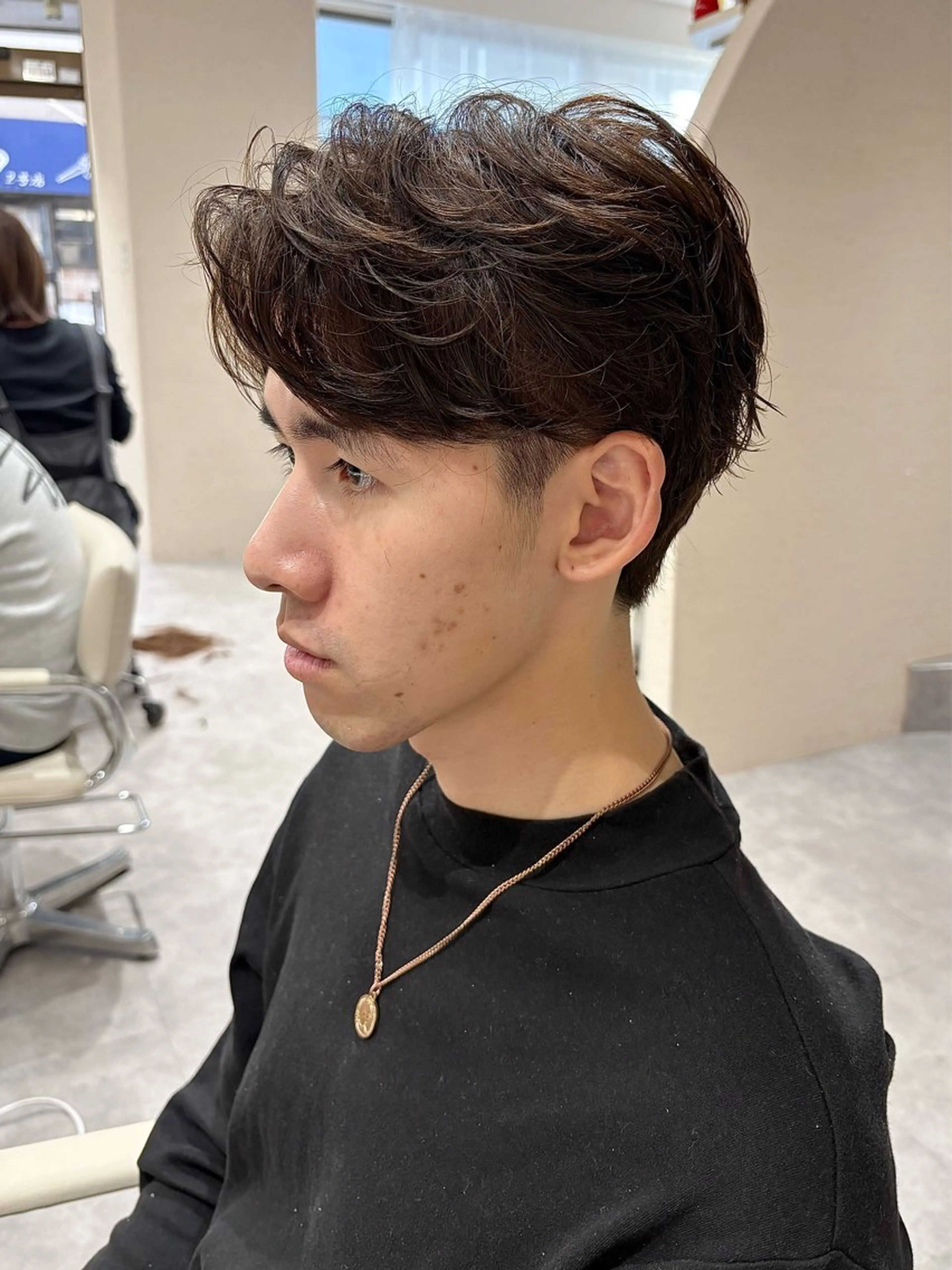 メンズ カット メンズパーマ特化🔥 ツイスパ/シャドウのヘアスタイル