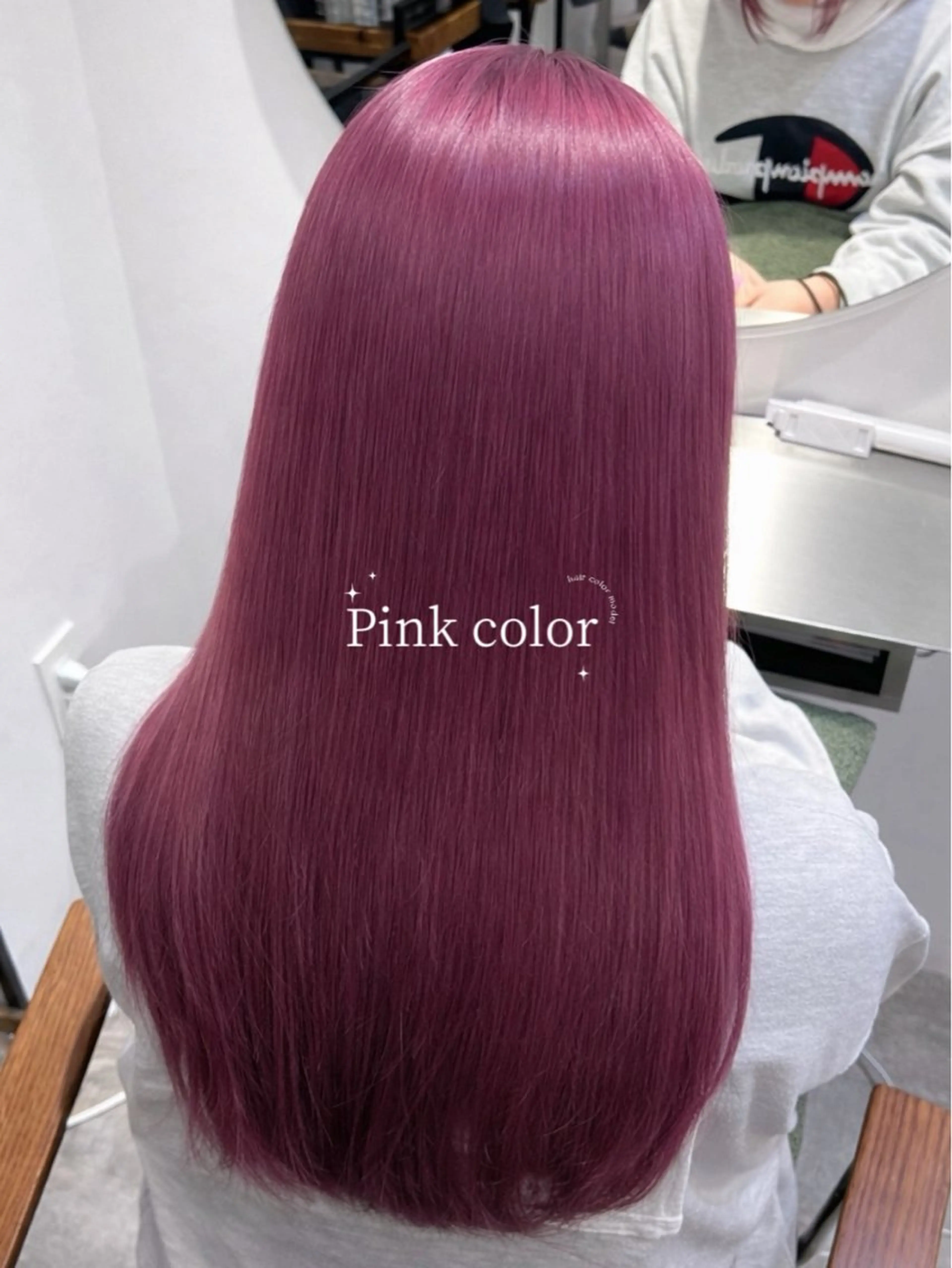 ロング カラー ブリーチ ピンクカラー 髪質改善 ヘアカラー トリートメント AIRI🌸【梅田】 カラー /マツエクのマツエク・マツパデザイン