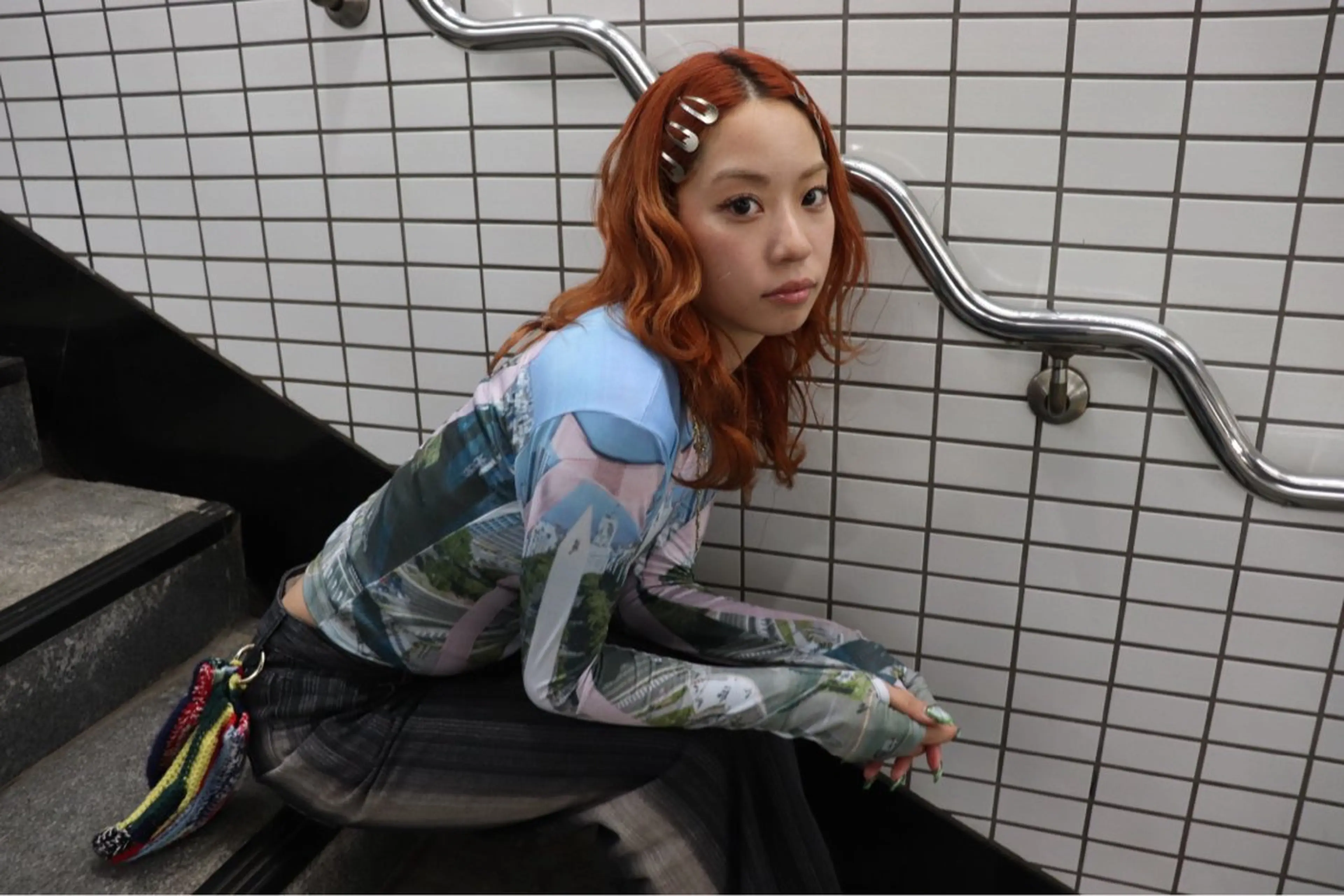 ロング カラー ヘアカラー @kyoniyy KYONIのヘアスタイル