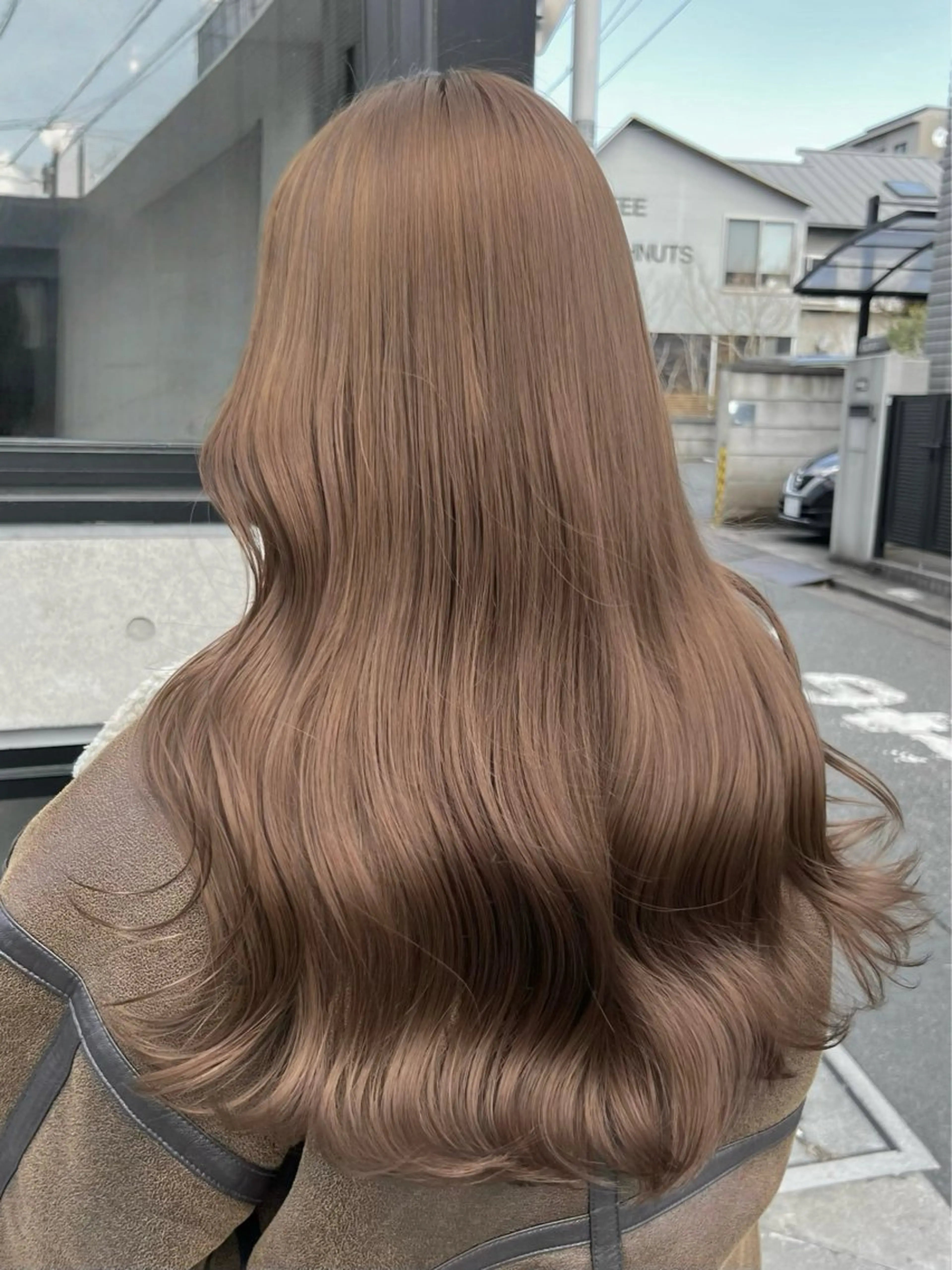 ロング ヘアカラー トリートメント 【表参道】レイヤー/ 透明感/Wcolorのヘアスタイル