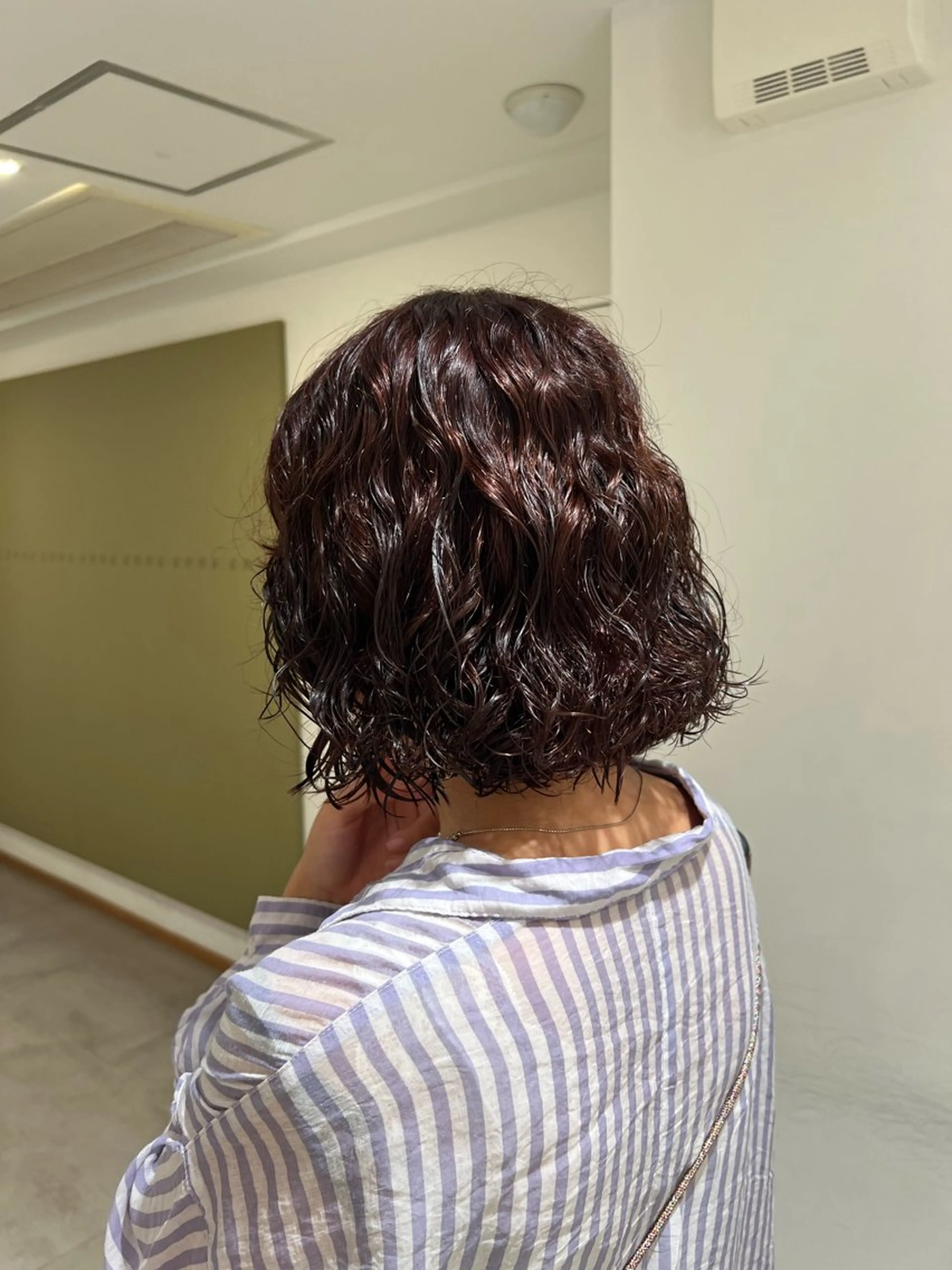 ミディアム パーマ メンズカット /パーマ🍀田畑玖音のヘアスタイル