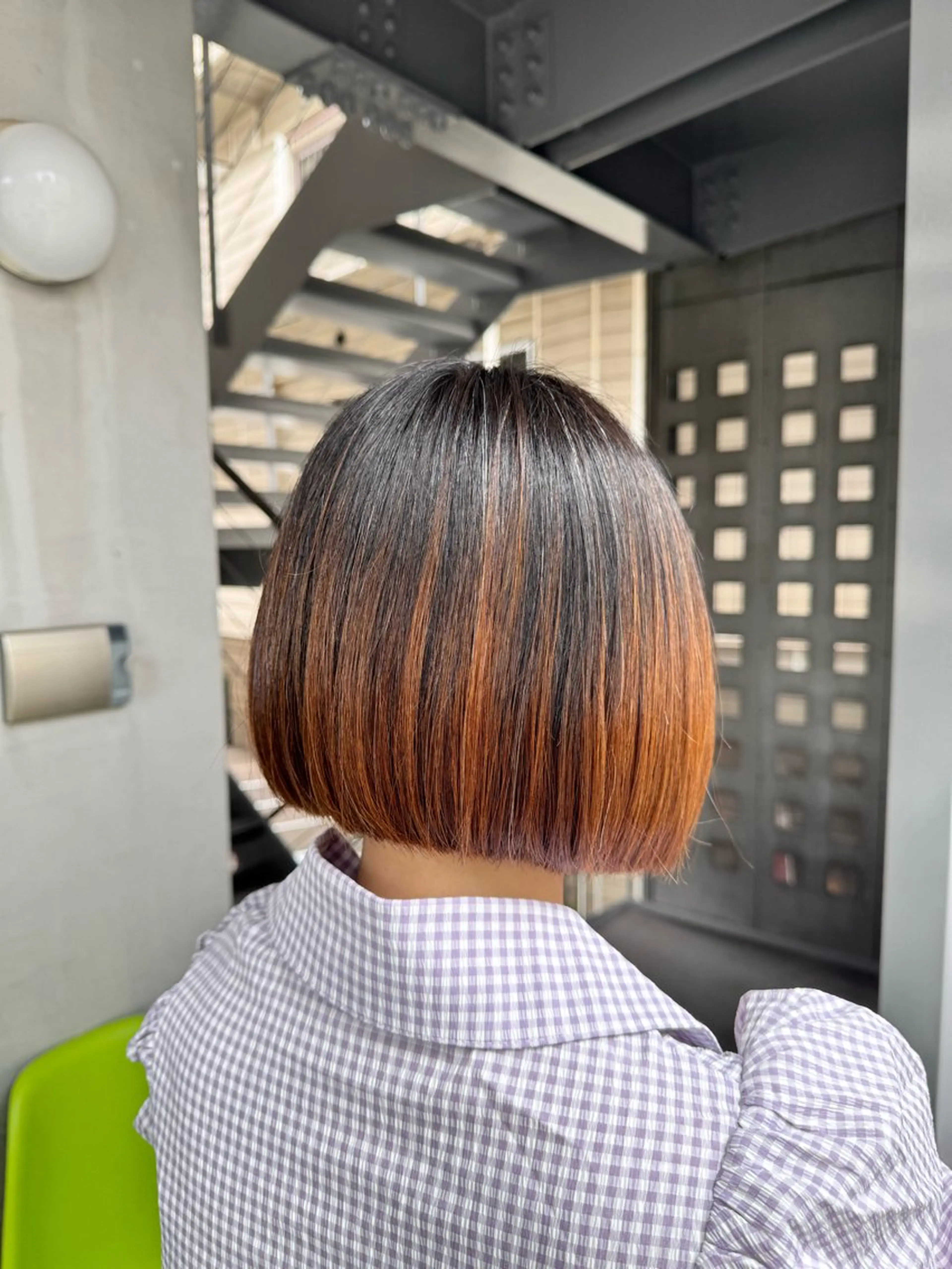 ショート 河田 愛菜のヘアスタイル