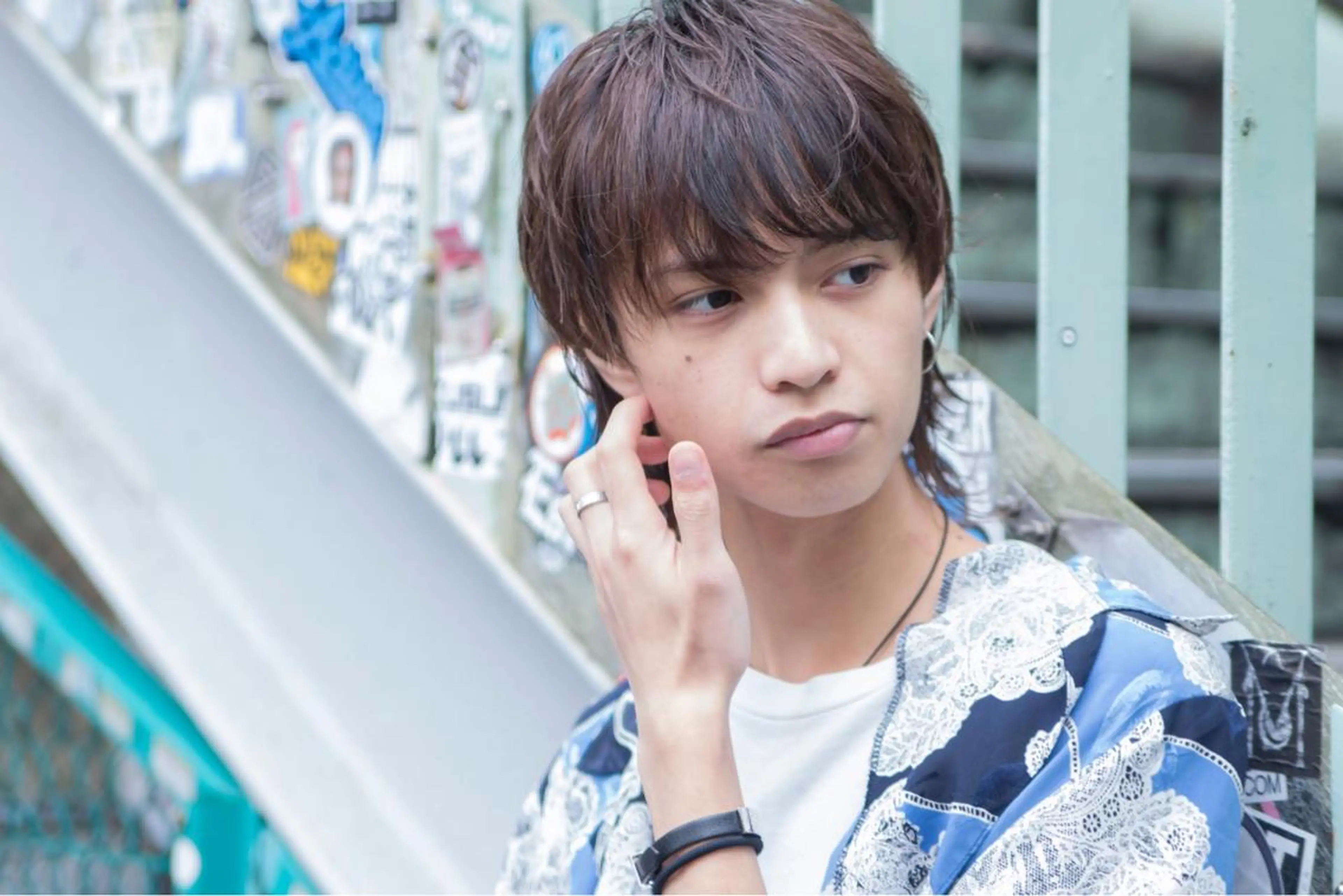 ショート カラー hao所属・西山 頌太のヘアスタイル