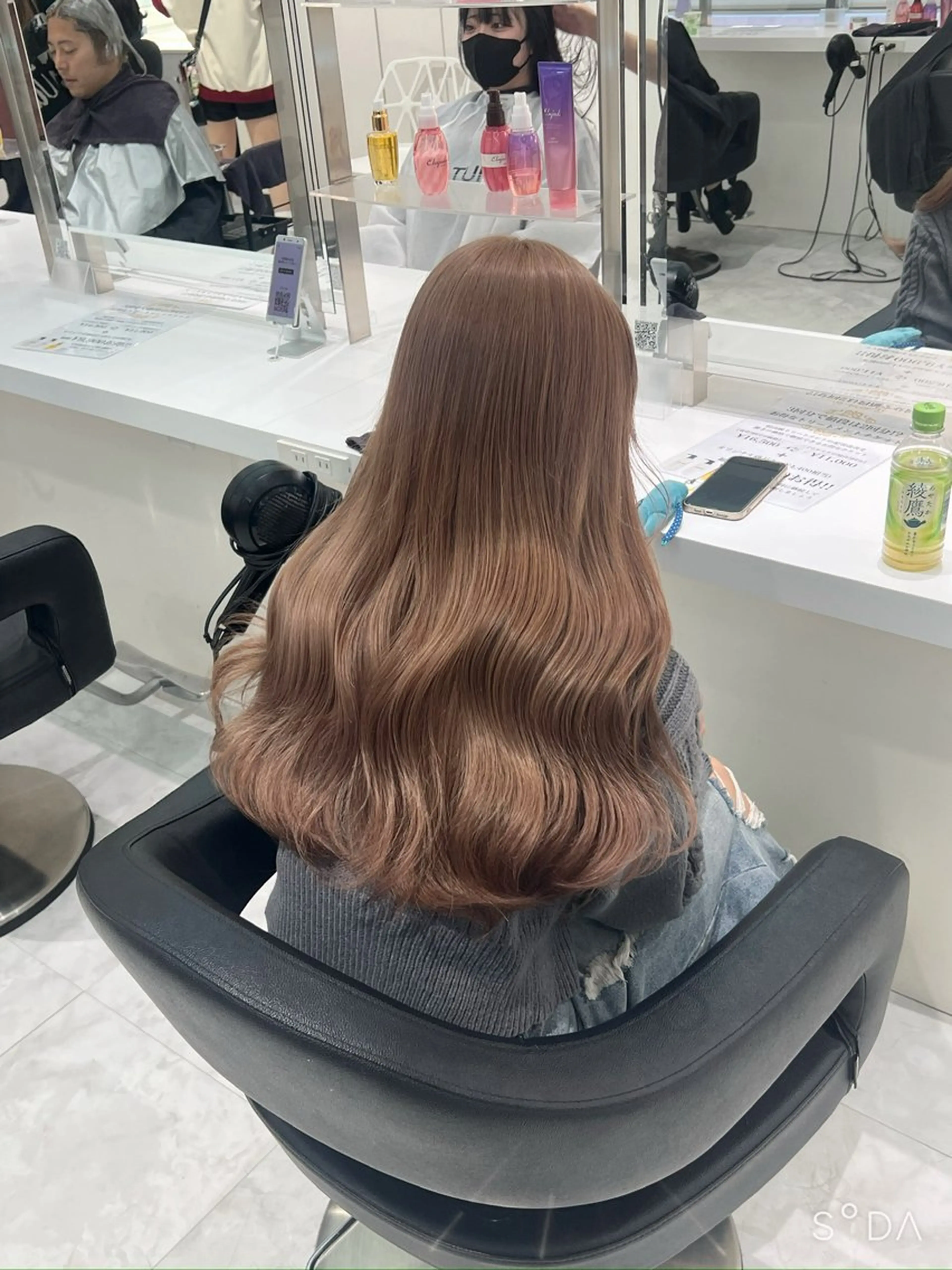 カラー ヘアカラー トリートメント 🩶透明感ブリーチ カラー🩶 maoのヘアスタイル