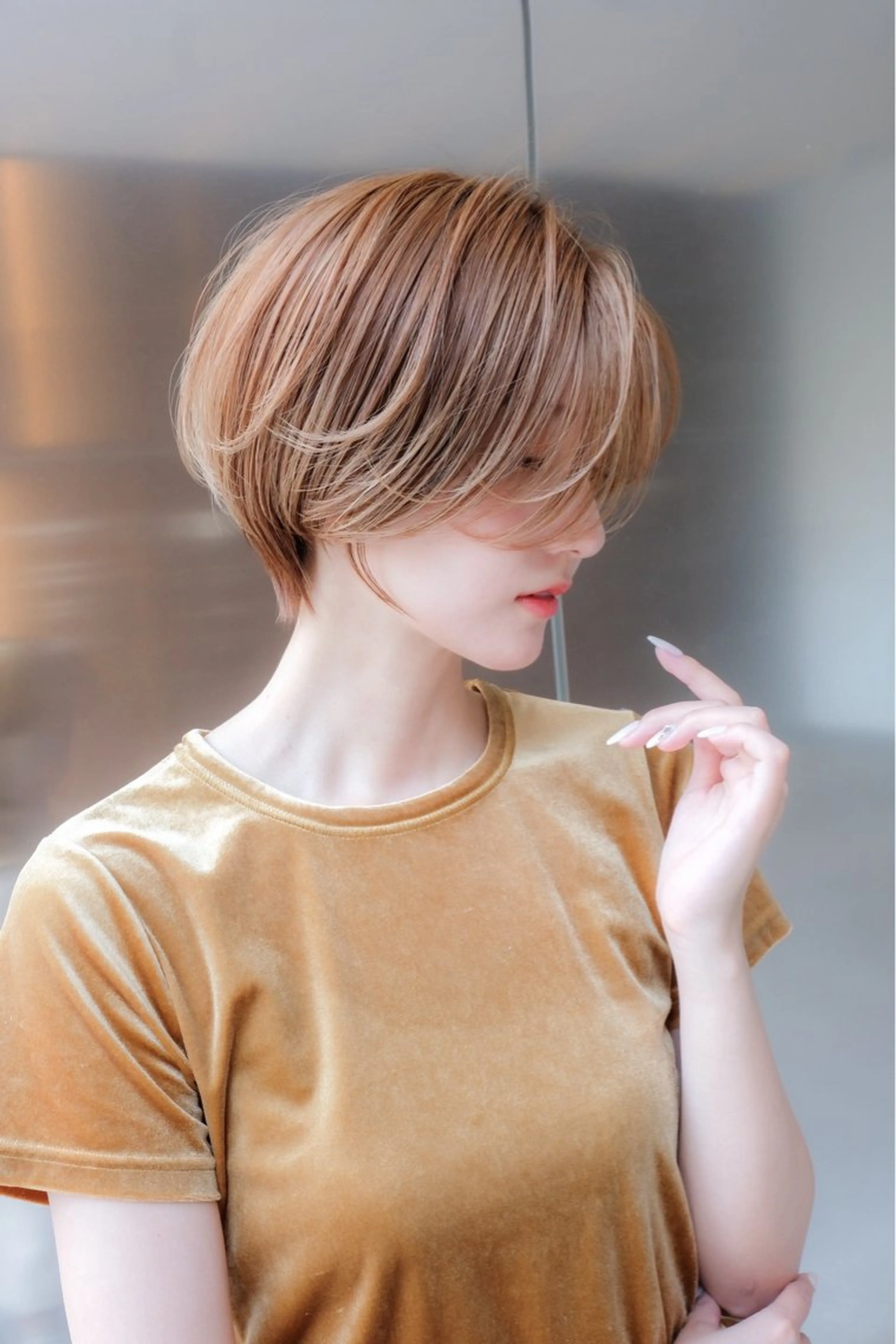 『白髪ぼかし可‼️』似合わせカット+オリジナルハイライト+ケアトリートメント⭐️22800円→17800円の写真