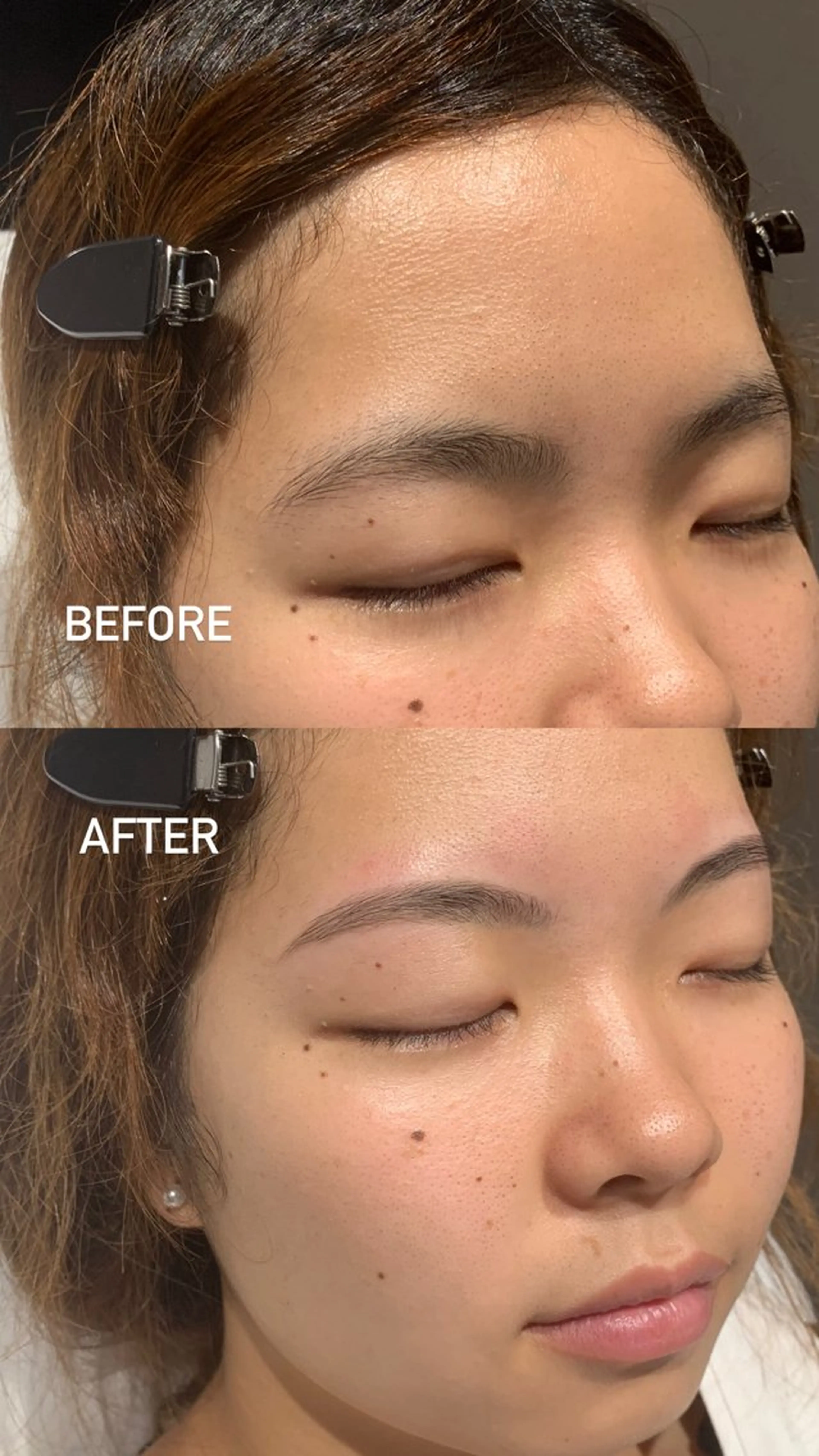 メンズ アイブロウ iBROW. 熊見怜奈の眉毛・アイブロウイメージ