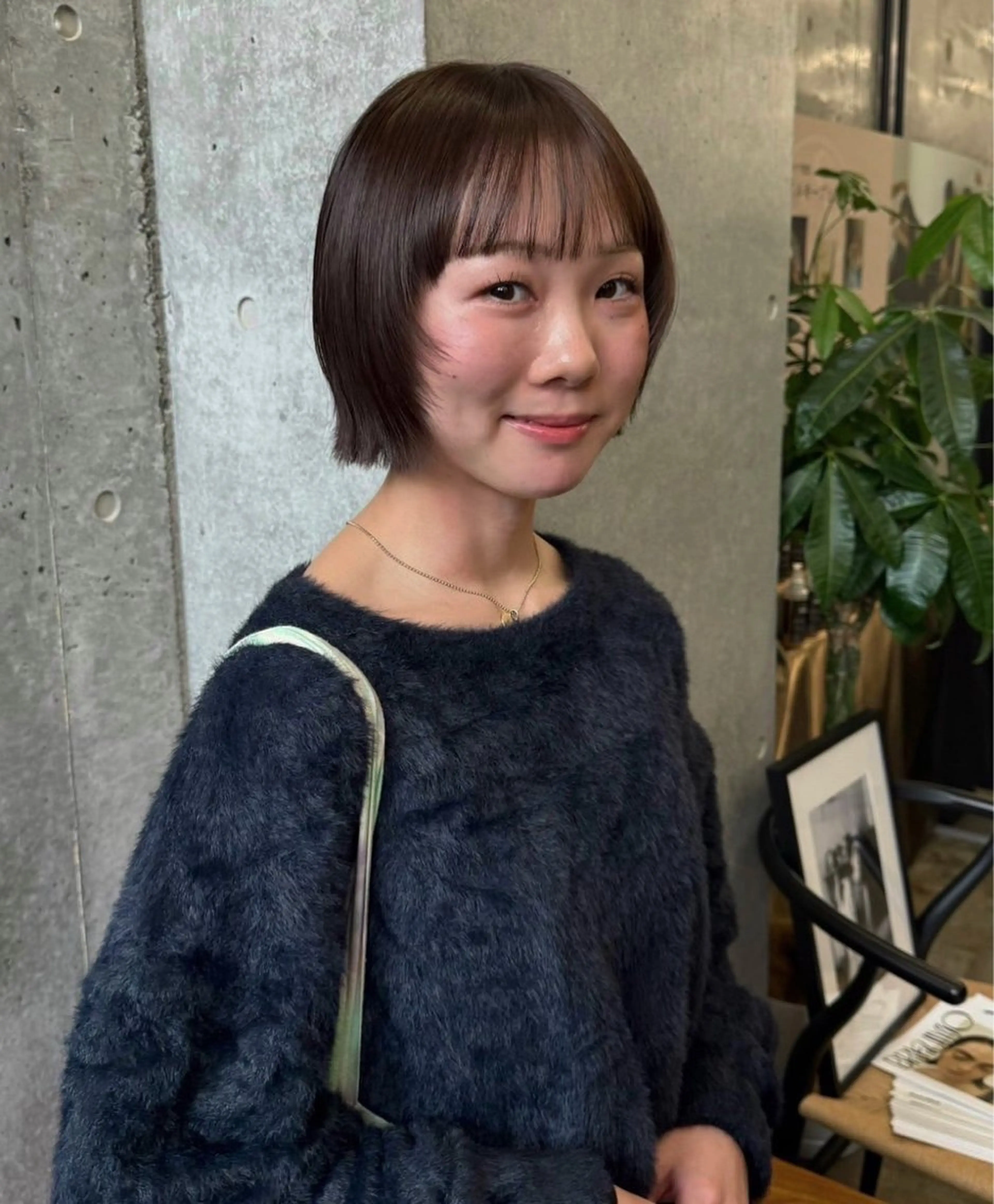 カラー ナチュラル/艶カラー Momokoのヘアスタイル