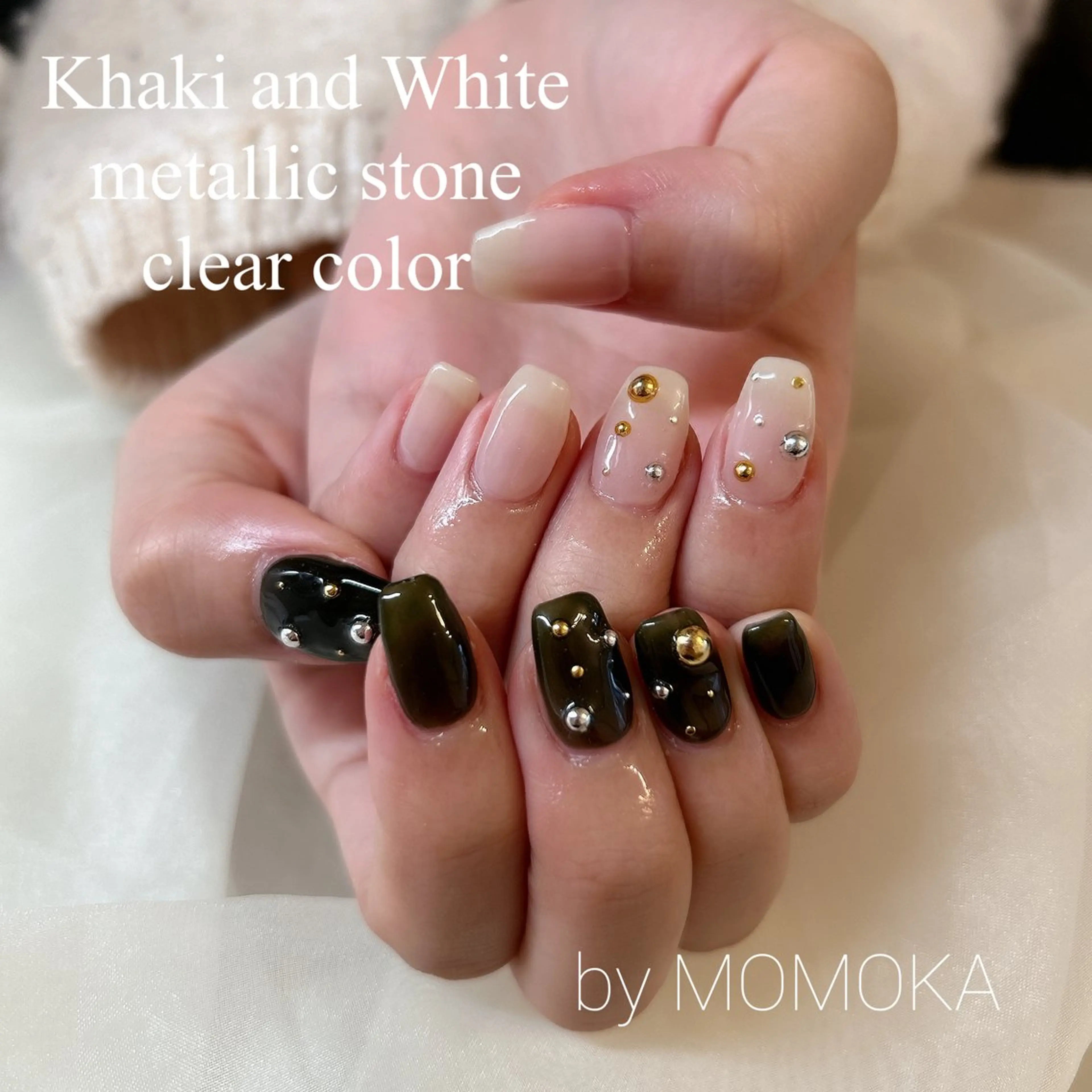 ネイル クリアネイル ハンドネイル momoka_nails所属・Momo Nailsのネイルデザイン