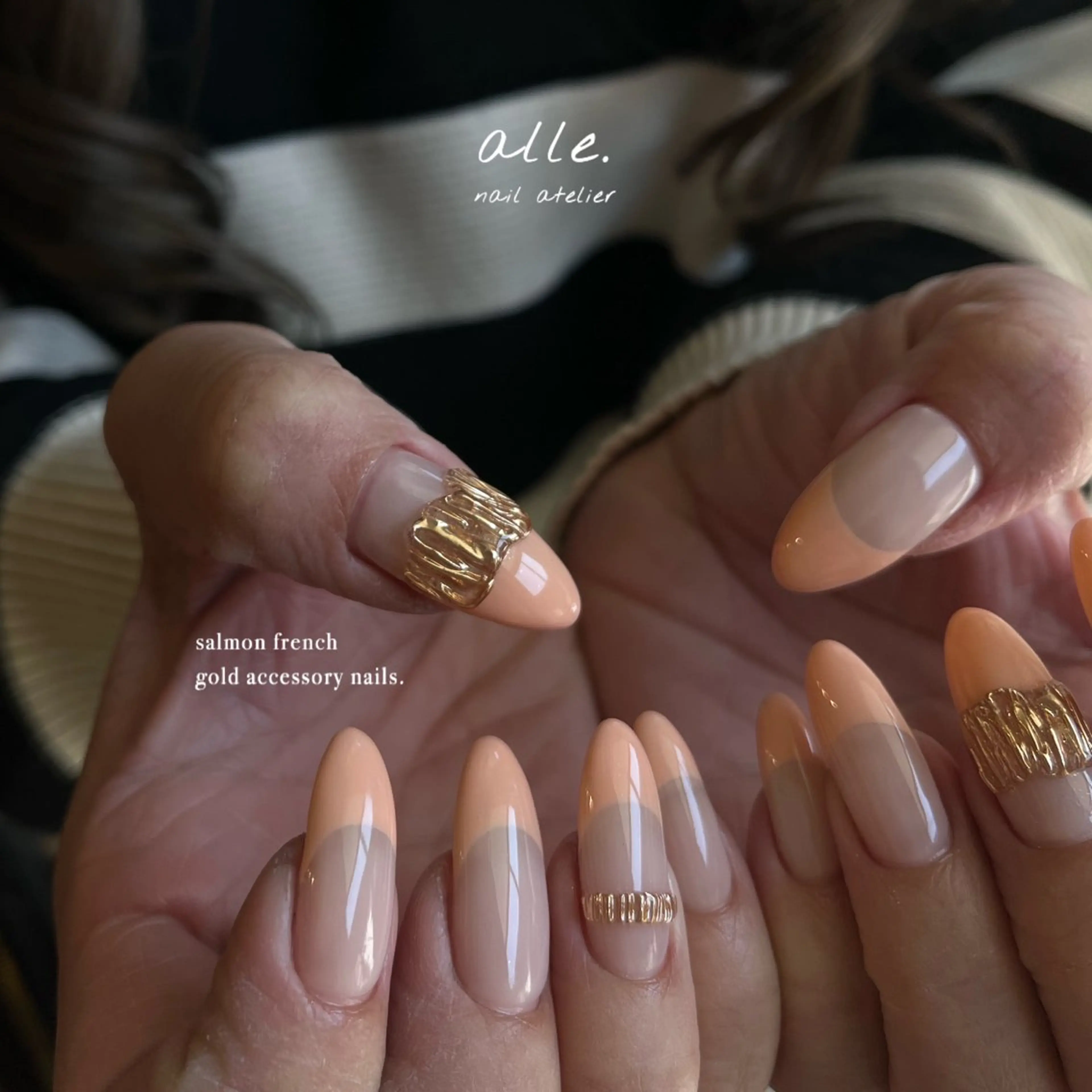 ネイル ハンドネイル atelier alle.のネイルデザイン