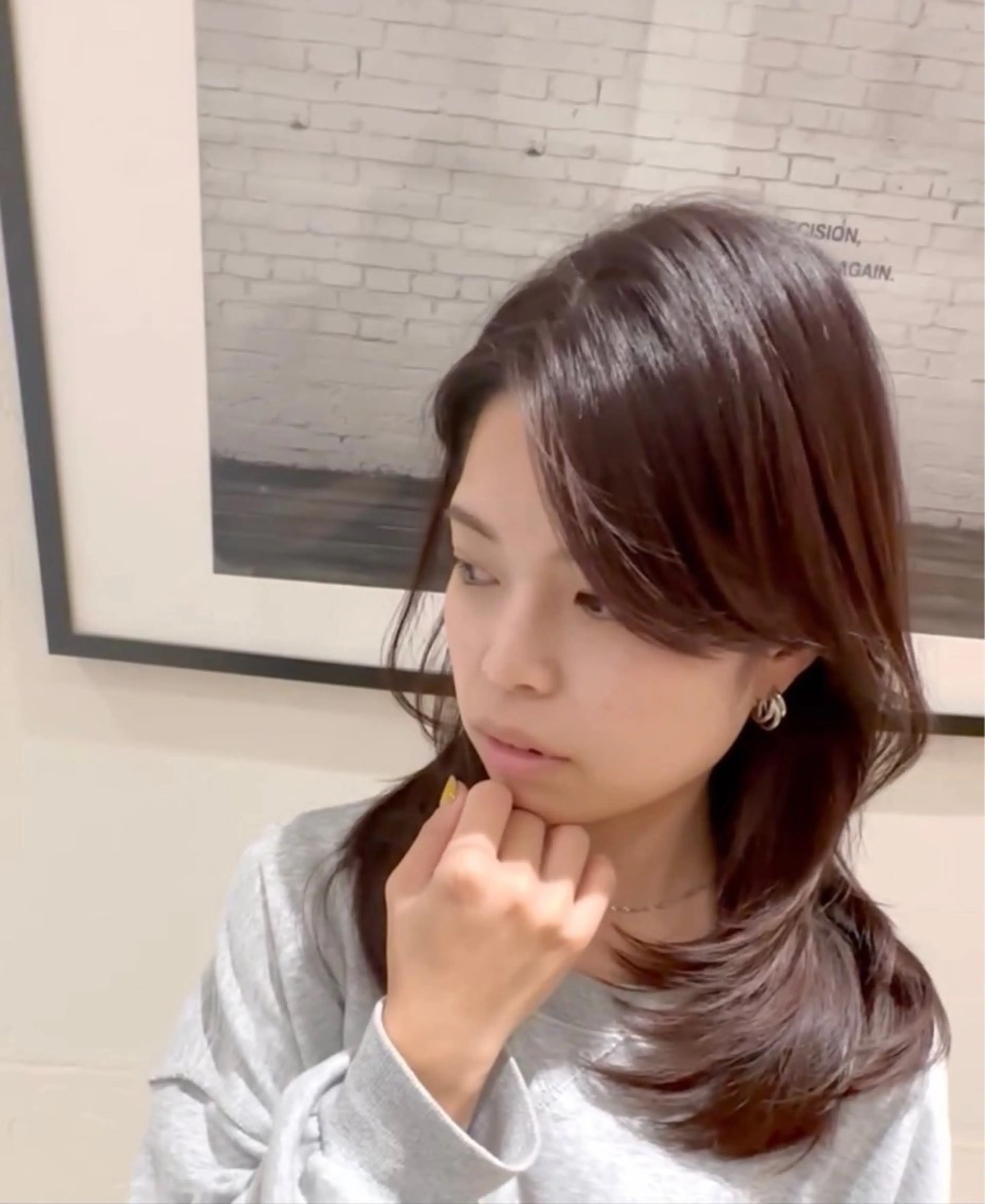 セミロング 佐藤/本物志向の 髪質改善サロンのヘアスタイル