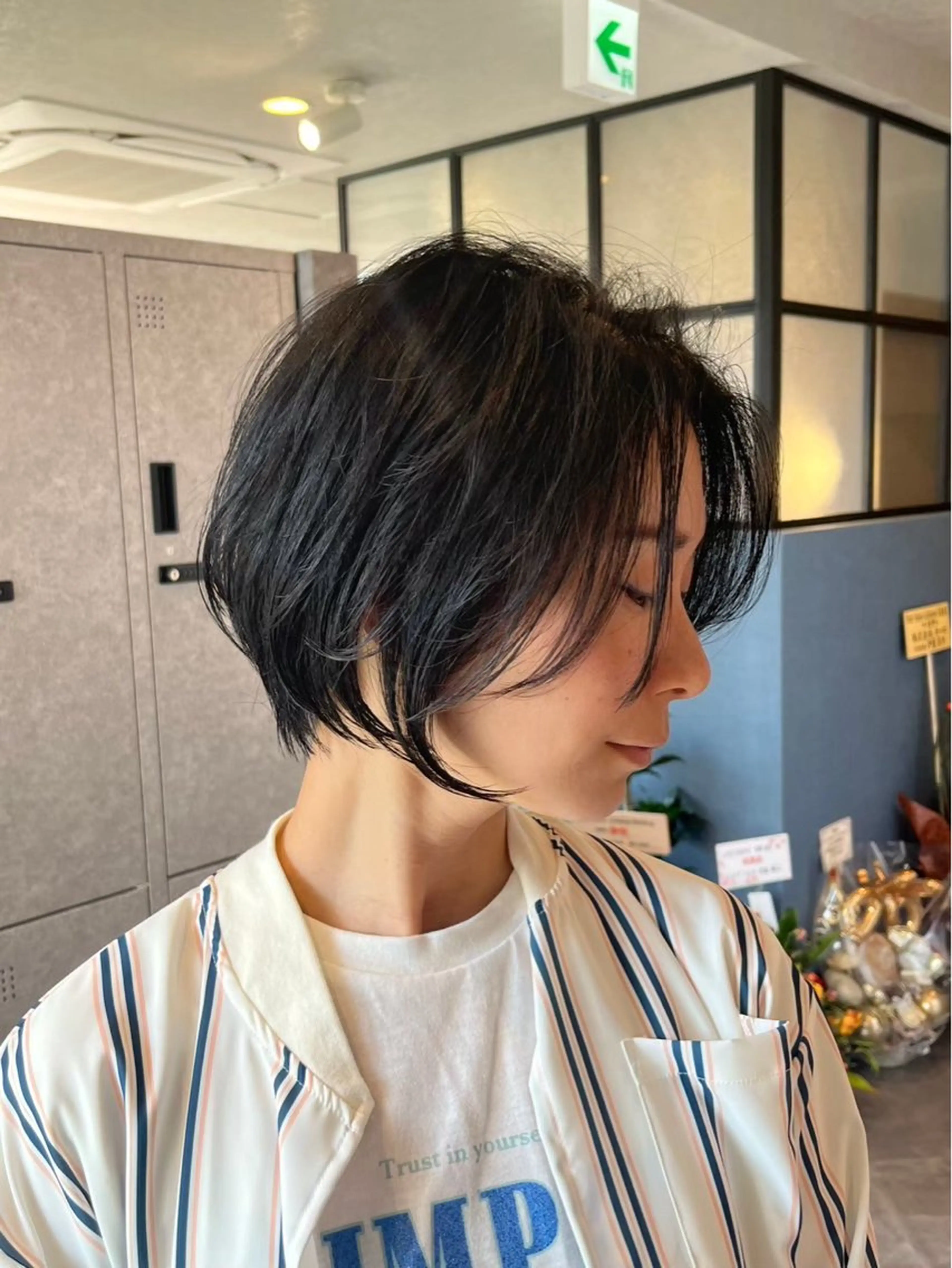 ショート Labimani箕面店所属・箕面駅‪/カット 千葉 凛大のヘアスタイル