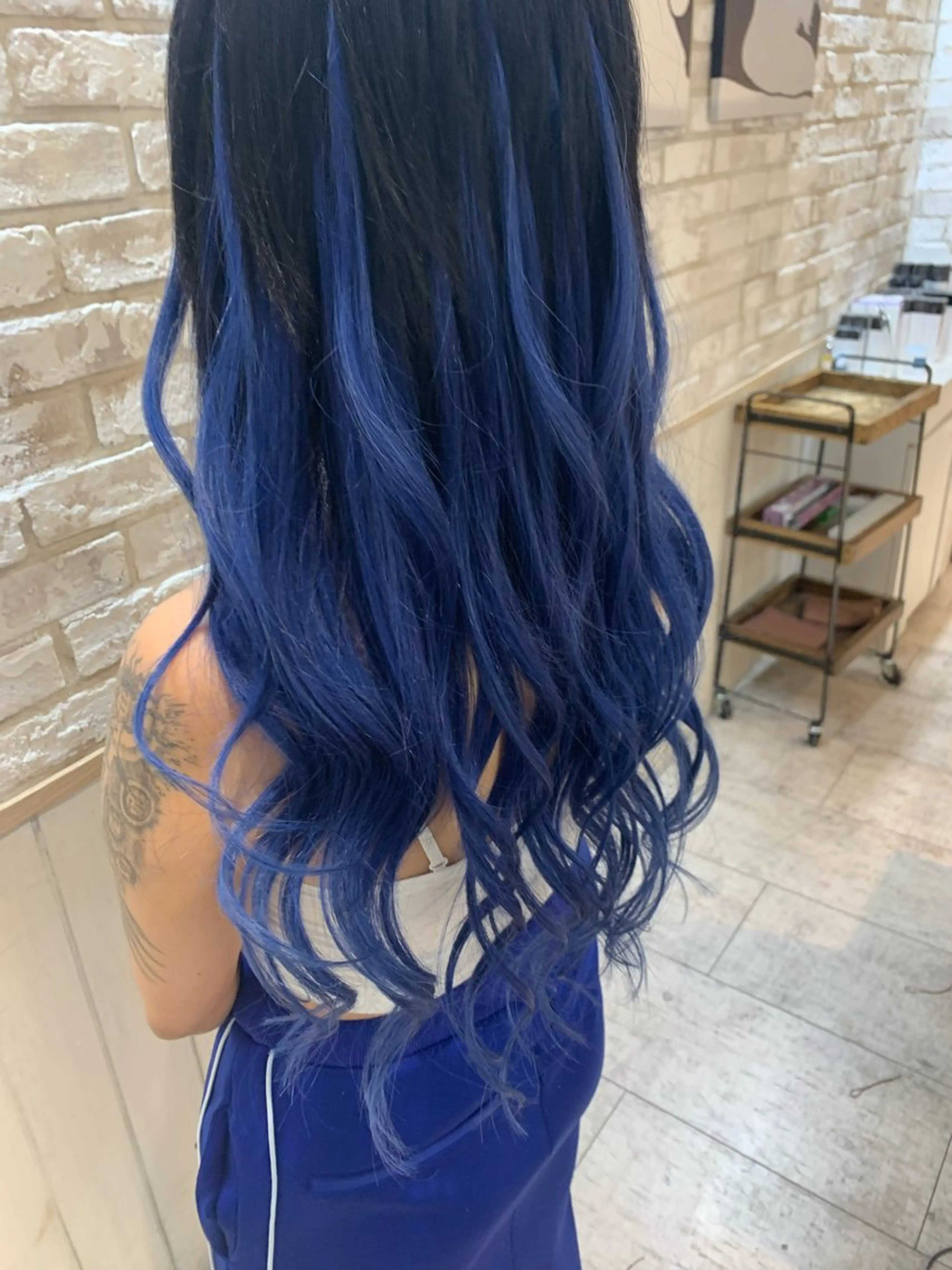 ロング プルエクステ エクステ 和田 拓也のヘアスタイル