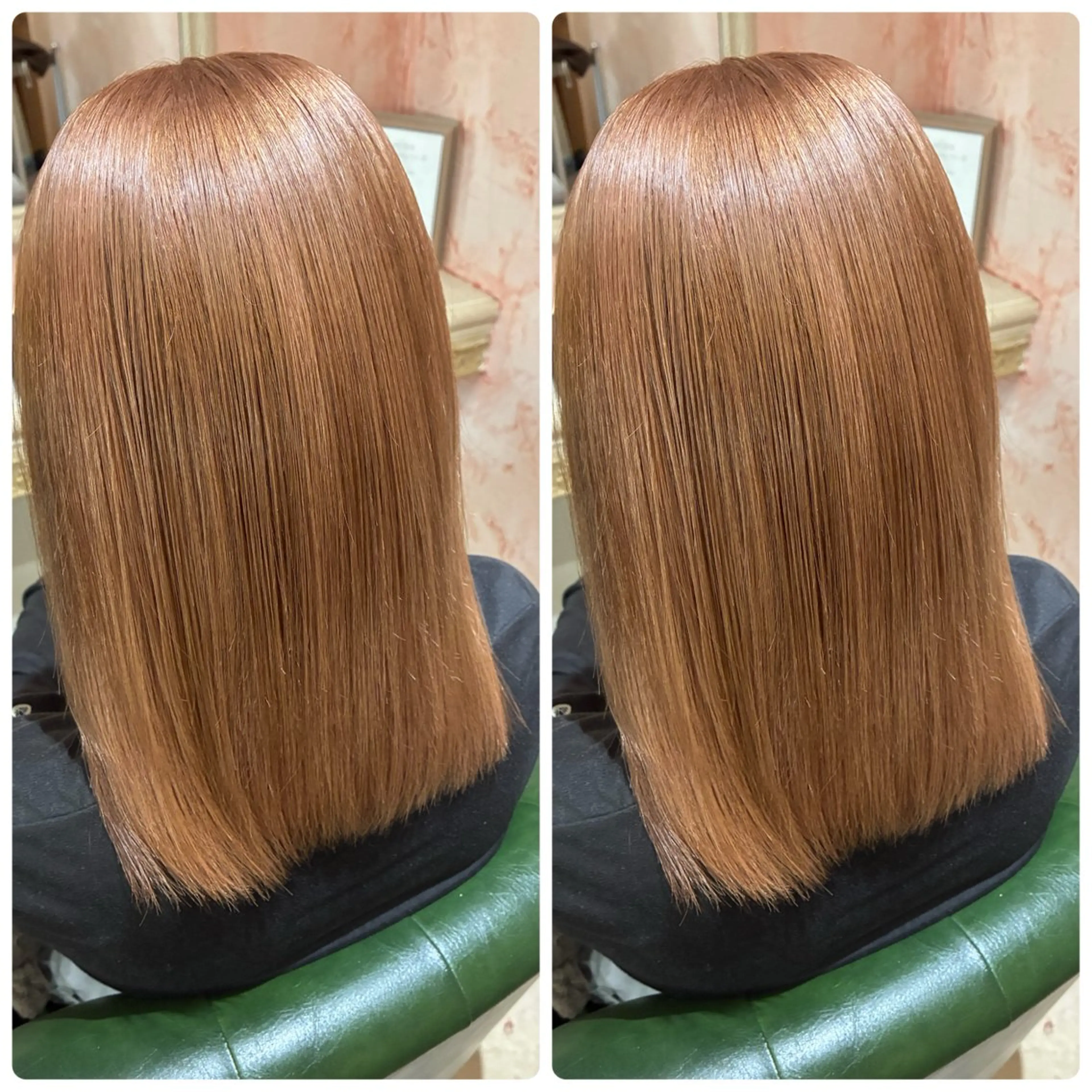 ミディアム カラー ヘアカラー おおやま たくみのヘアスタイル