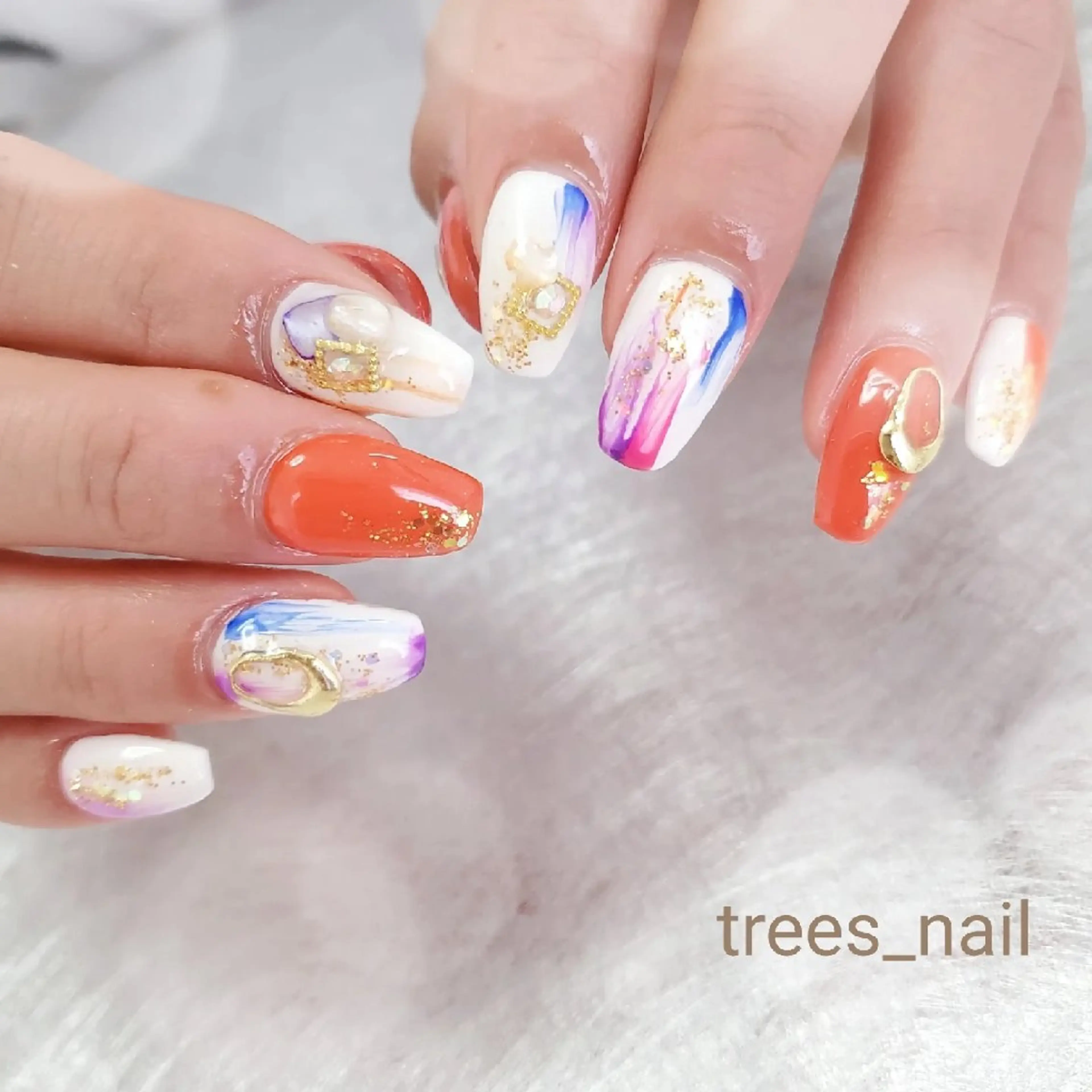 ネイル trees_ nailのネイルデザイン