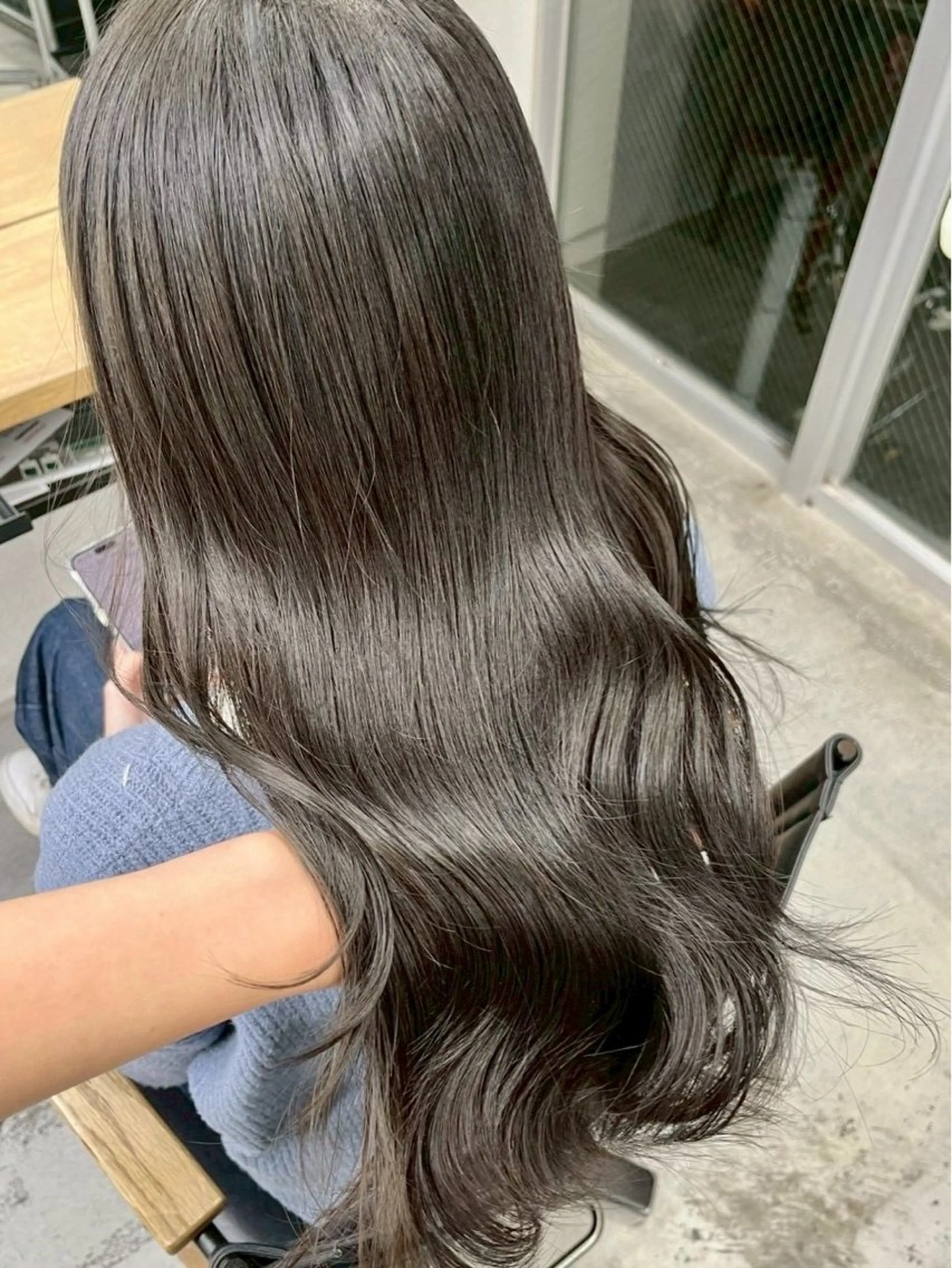 【✨ブリーチなし✨】ブリーチなしダブルカラー✨+うる艶トリートメントの写真