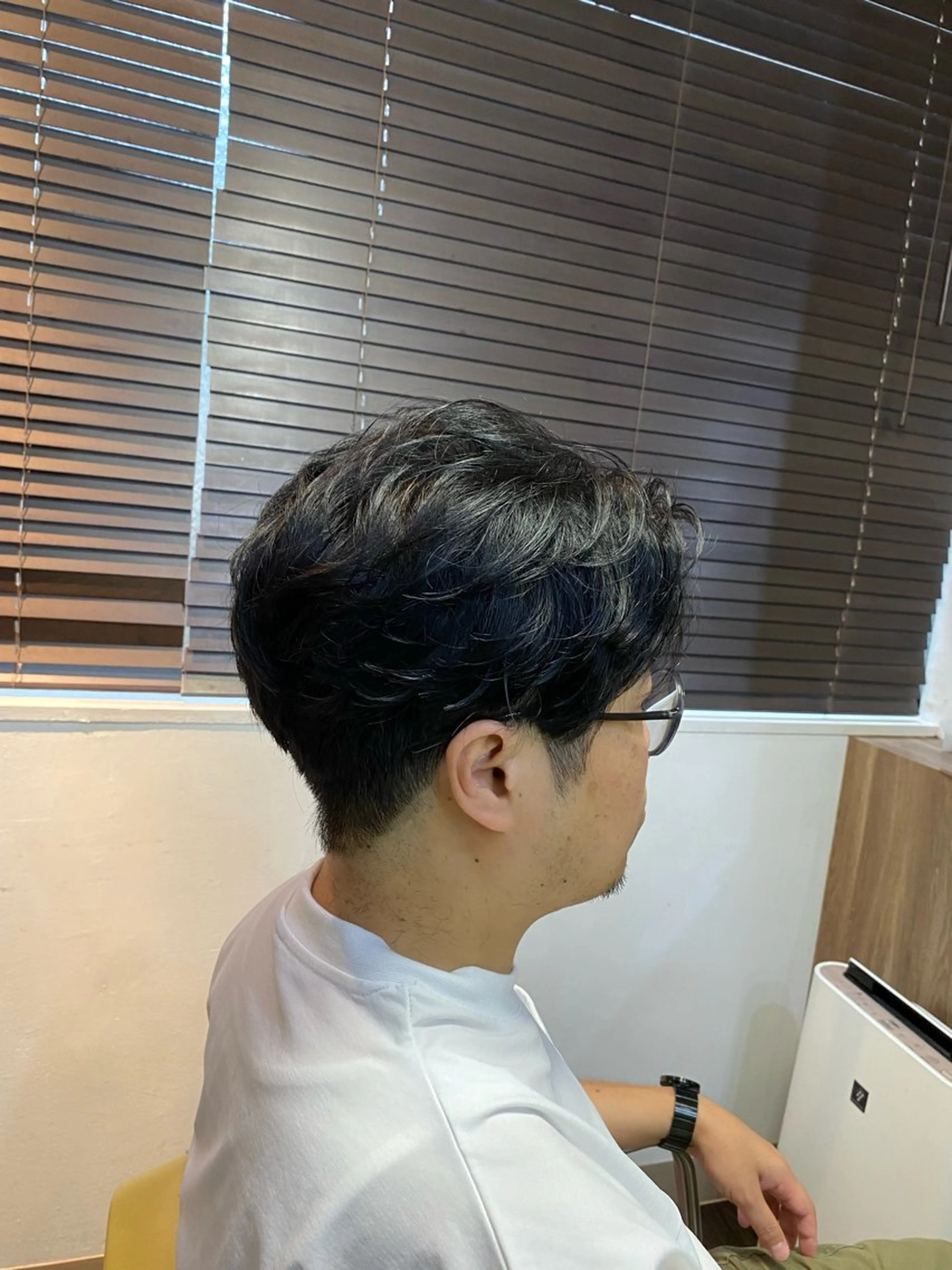 ヘアアレンジ メンズ カット メンズ特化 エシカル　松原大将のヘアスタイル